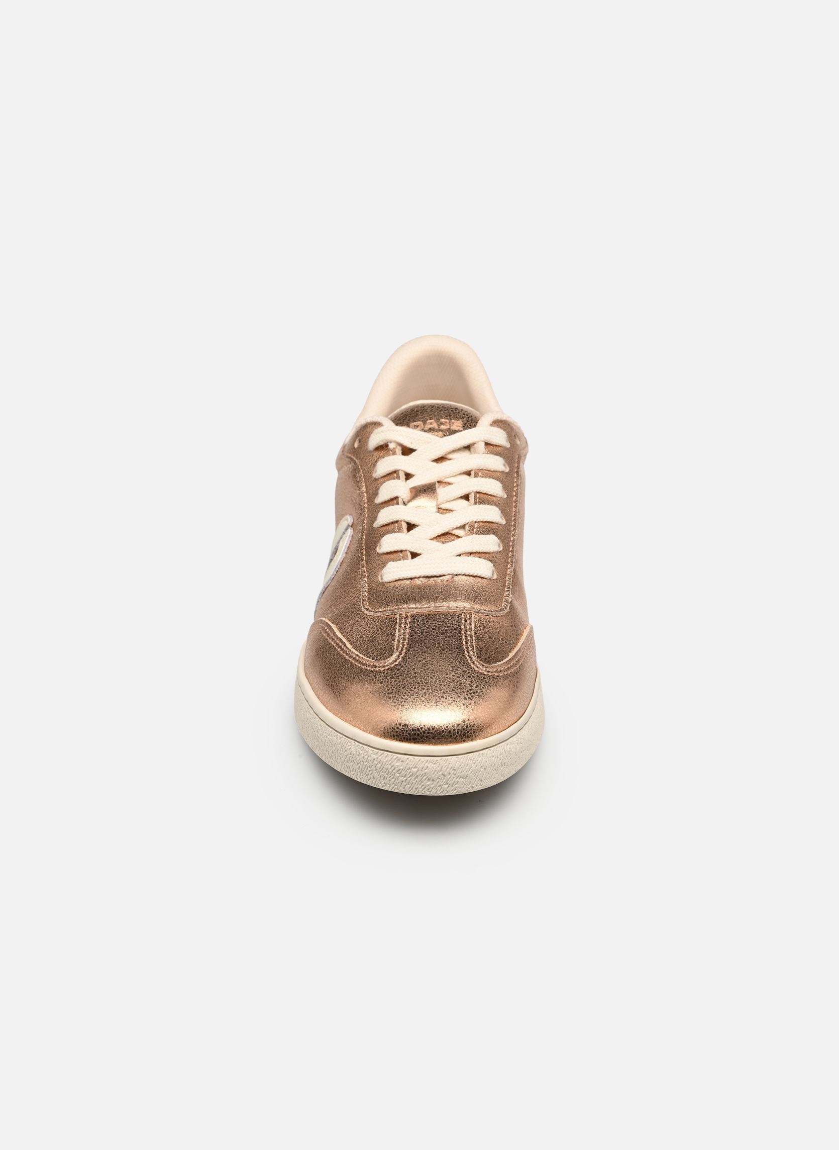 Zapatillas bajas Lucia mujer oro y bronce Odaje Zapatillas bajas Lucia mujer oro y bronce CUIVRE ÉCRU