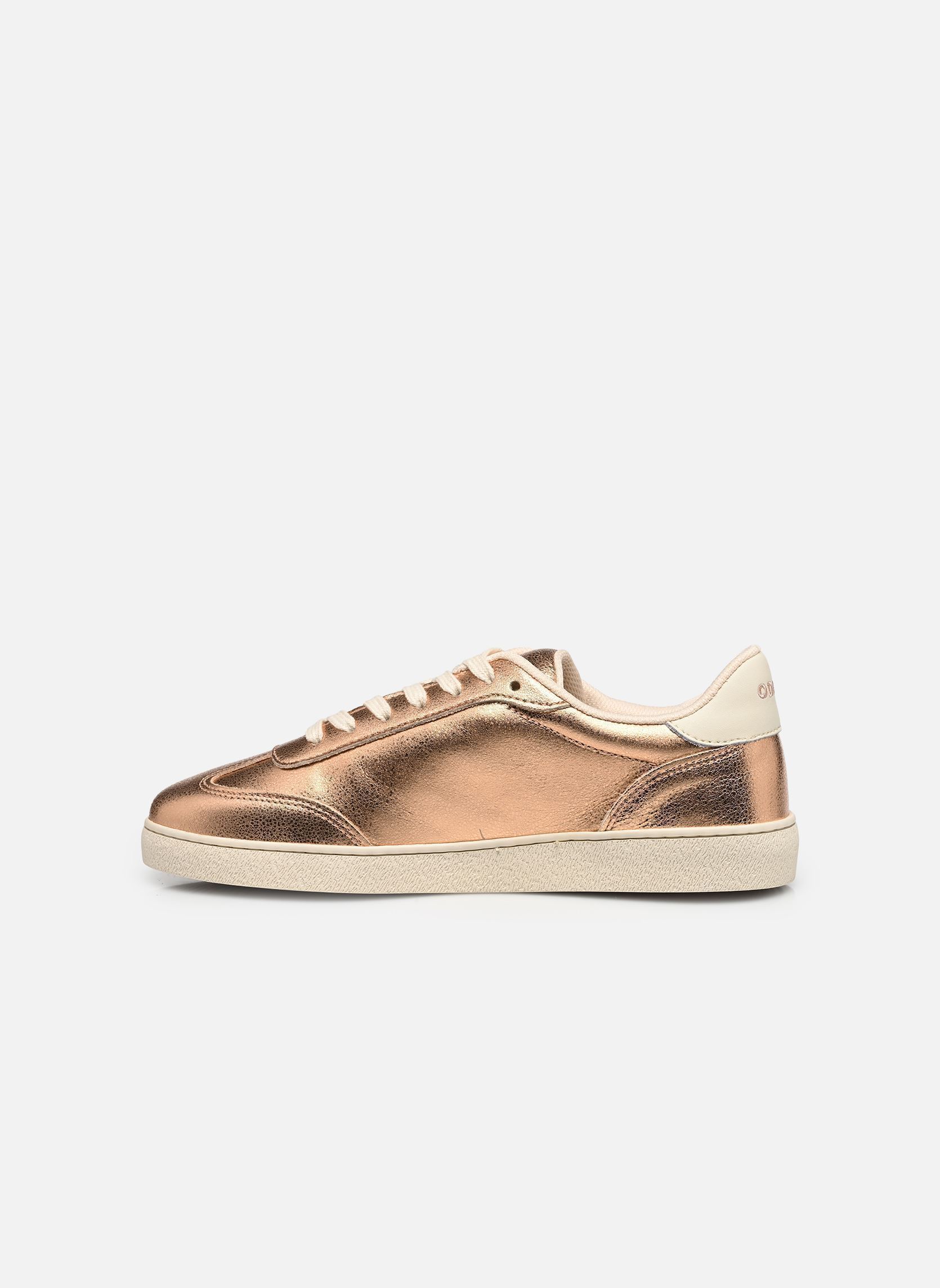 Zapatillas bajas Lucia mujer oro y bronce Odaje Zapatillas bajas Lucia mujer oro y bronce CUIVRE ÉCRU