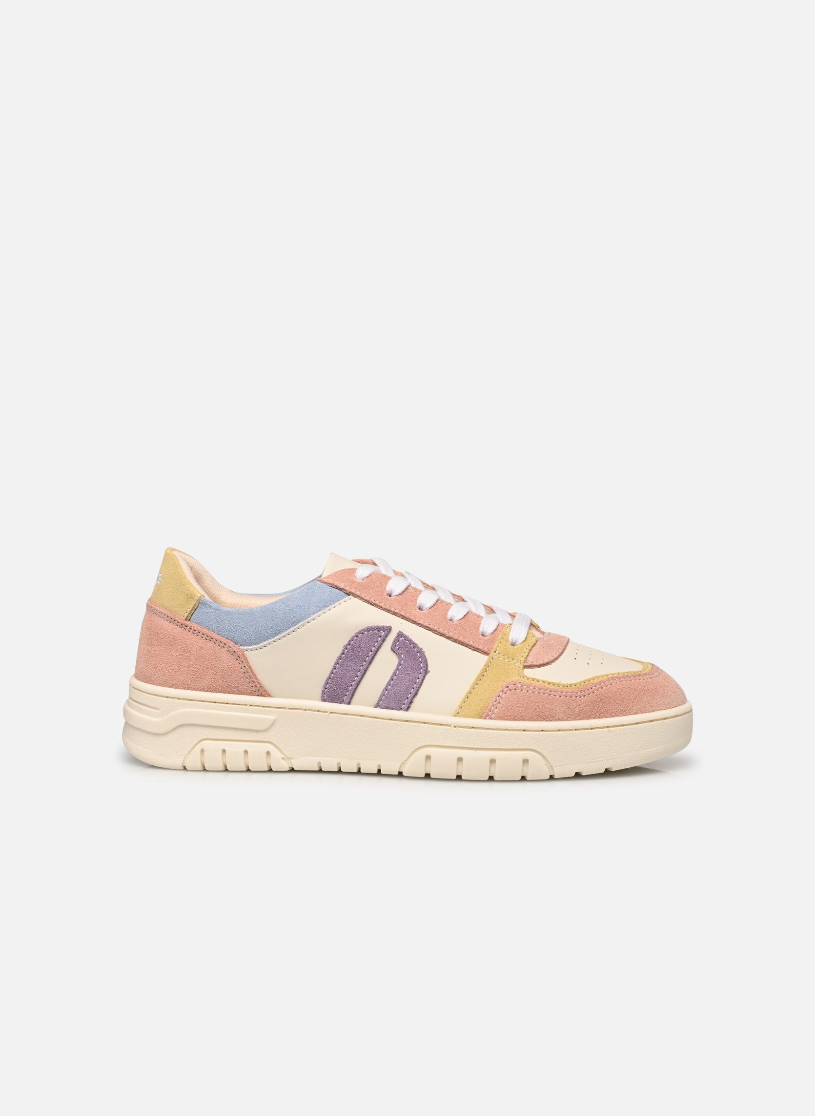 Baskets basses Nora femme multicolore Odaje Baskets basses Nora femme multicolore NUDE JAUNE BLANC