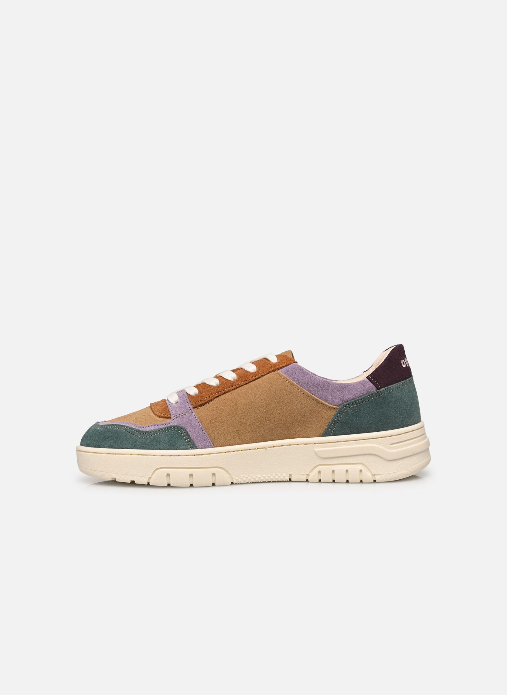 Niedrige Sneaker Nora damen grün Odaje Niedrige Sneaker Nora damen grün VERT LILAS BEIGE