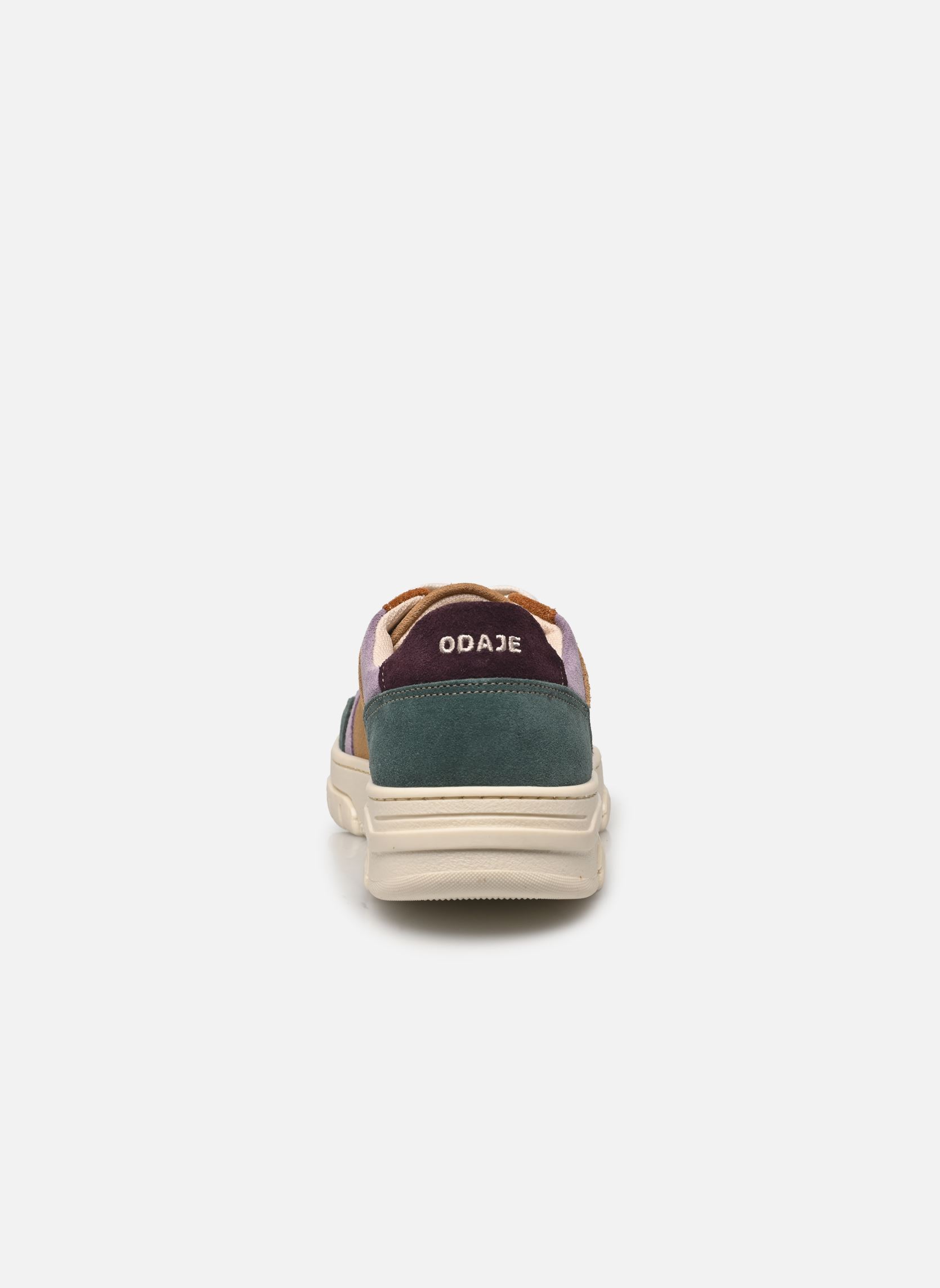 Niedrige Sneaker Nora damen grün Odaje Niedrige Sneaker Nora damen grün VERT LILAS BEIGE