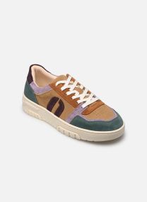 Niedrige Sneaker Nora damen grün Odaje Niedrige Sneaker Nora damen grün VERT LILAS BEIGE