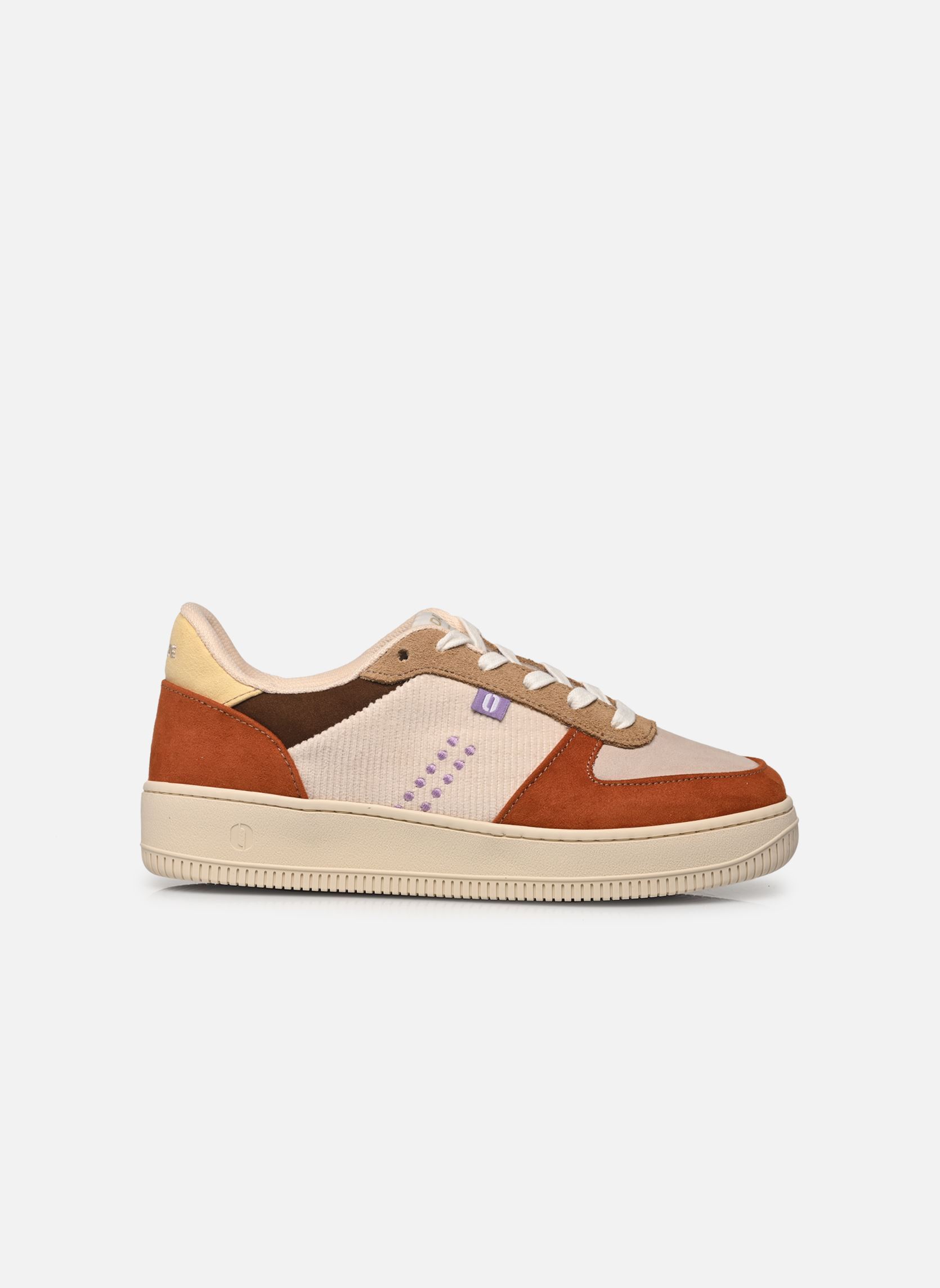 Niedrige Sneaker Maxence F damen mehrfarbig Odaje Niedrige Sneaker Maxence F damen mehrfarbig BRIQUE ÉCRU BEIGE