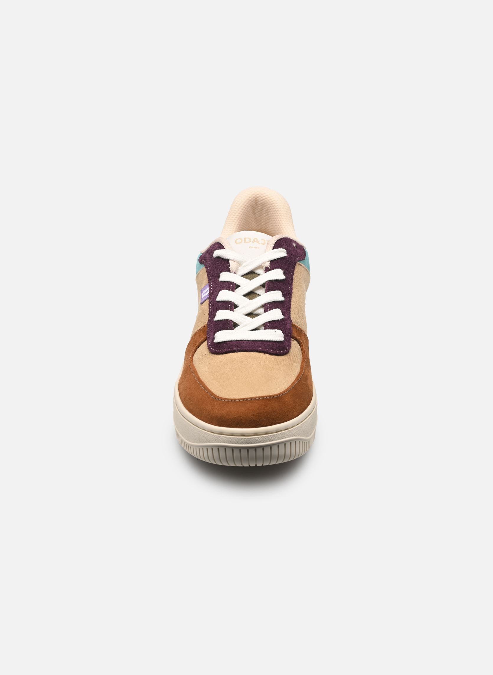 Niedrige Sneaker Maxence F damen braun Odaje Niedrige Sneaker Maxence F damen braun MARRON BEIGE PRUNE