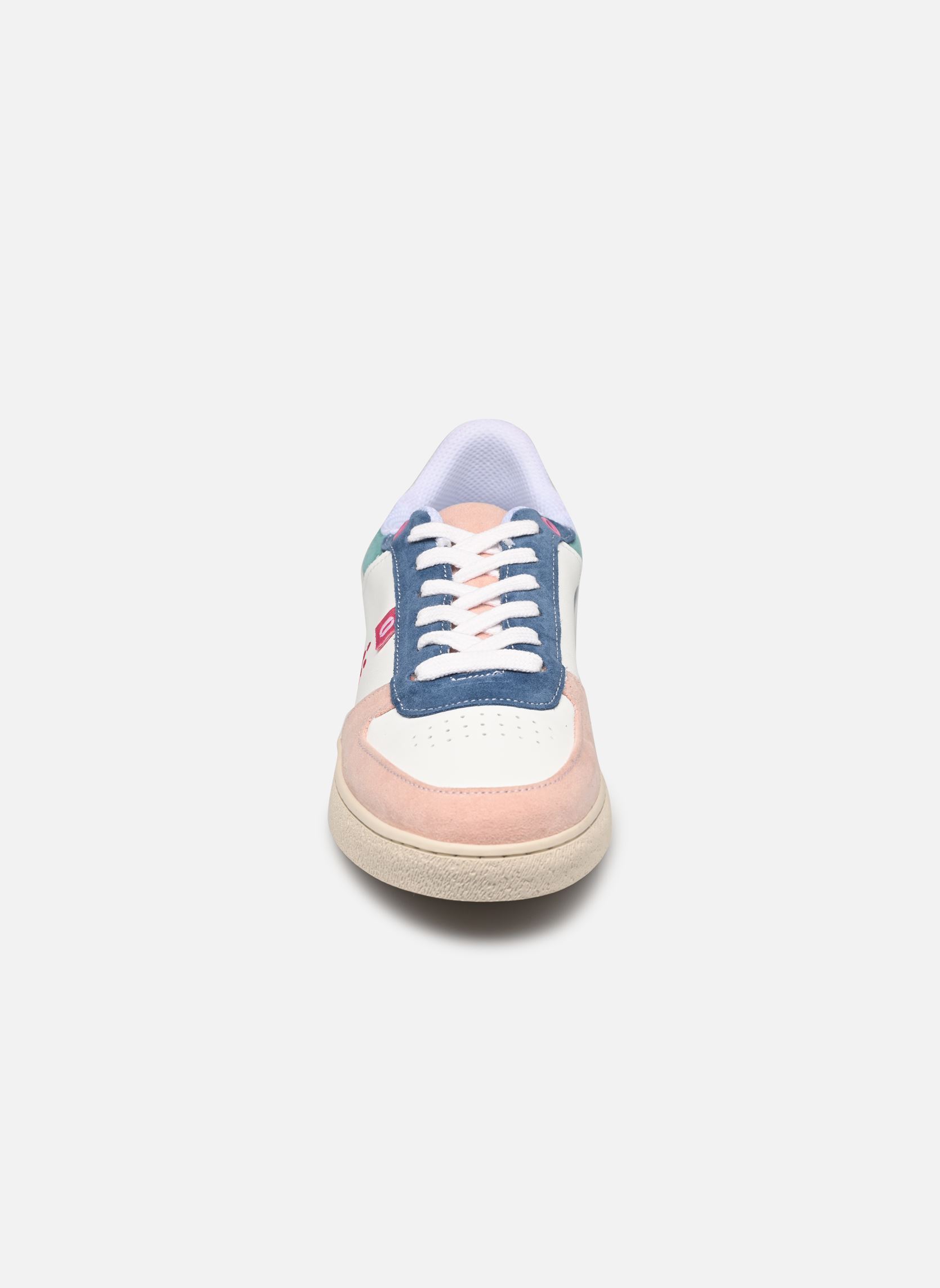 Zapatillas bajas Marie mujer multicolor Odaje Zapatillas bajas Marie mujer multicolor VIEUX ROSE BLANC PÉTROLE