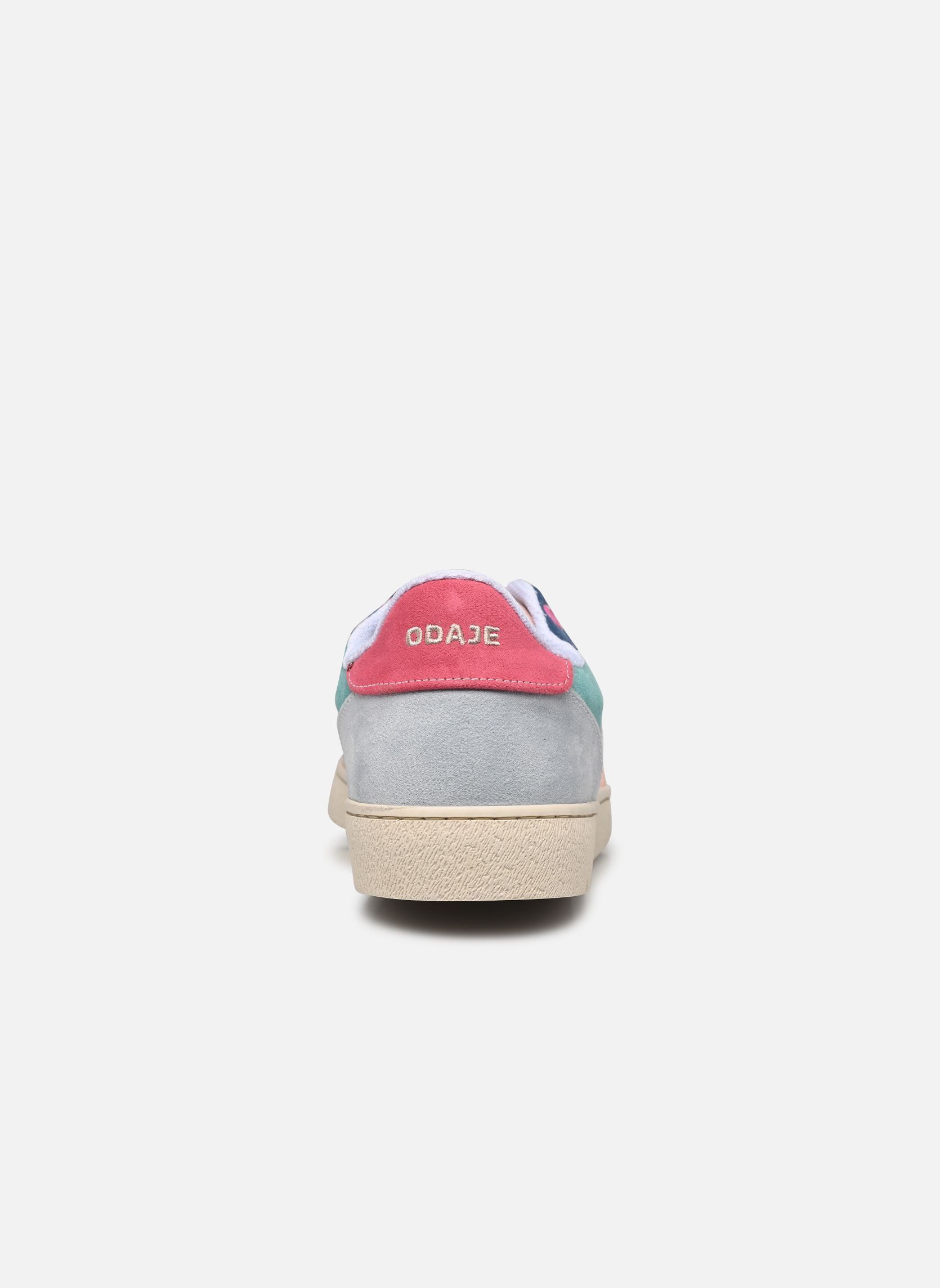 Zapatillas bajas Marie mujer multicolor Odaje Zapatillas bajas Marie mujer multicolor VIEUX ROSE BLANC PÉTROLE
