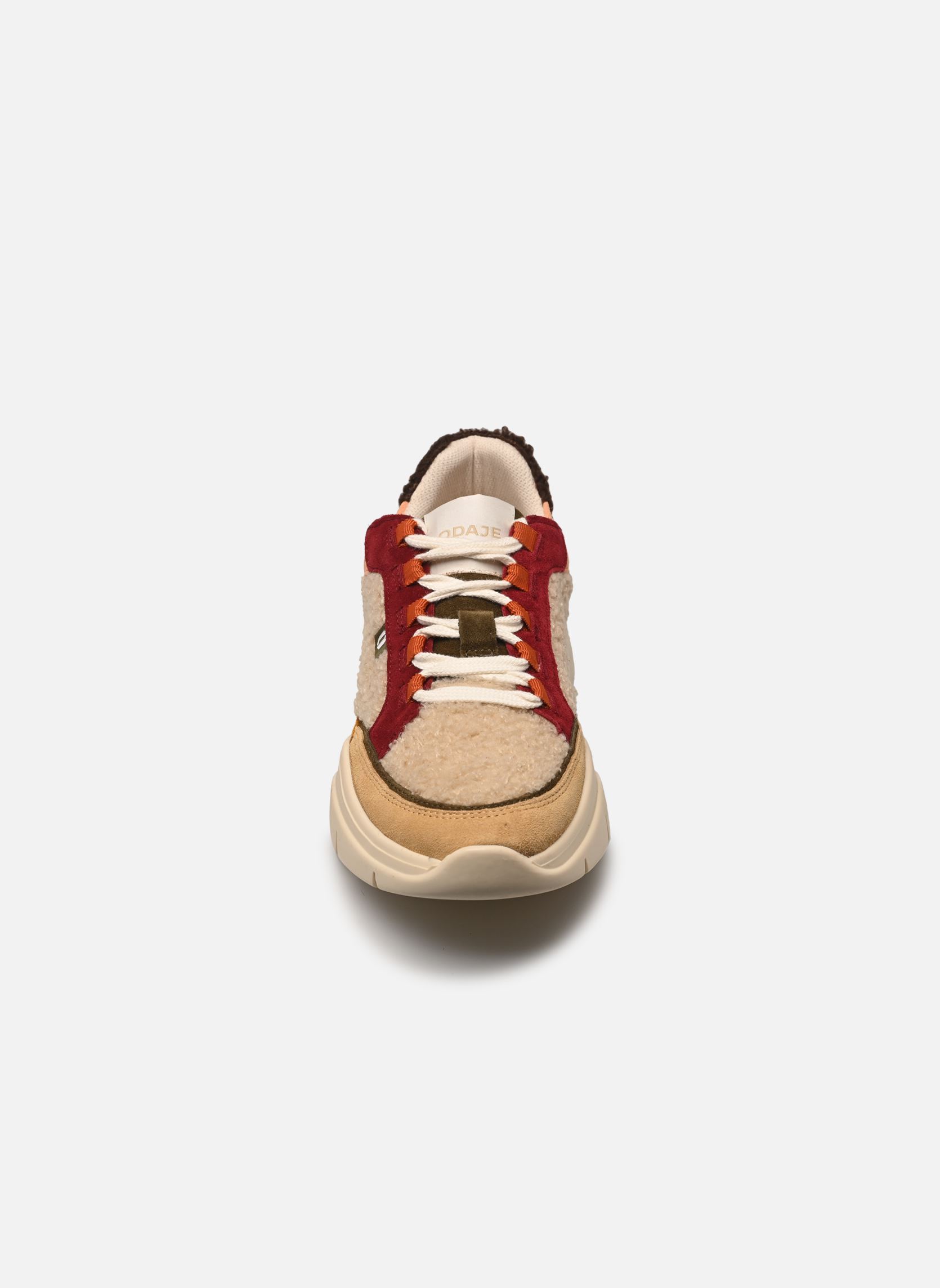 Sneaker Laura damen mehrfarbig Odaje Sneaker Laura damen mehrfarbig BEIGE CRÈME BORDEAUX