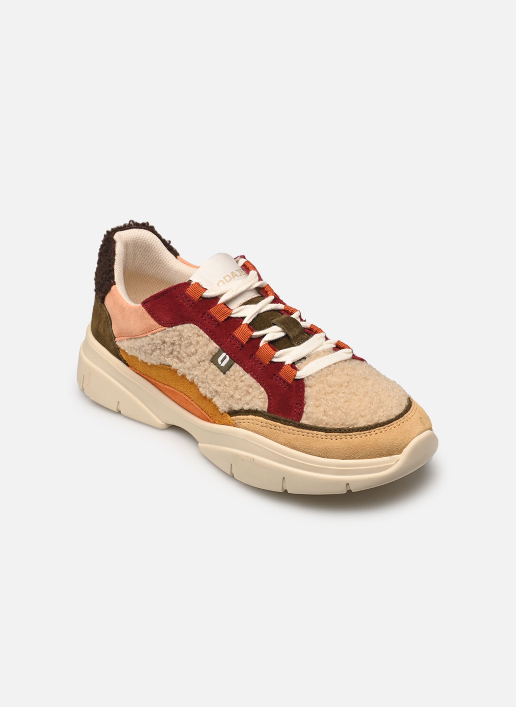 Sneaker Laura damen mehrfarbig Odaje Sneaker Laura damen mehrfarbig BEIGE CRÈME BORDEAUX