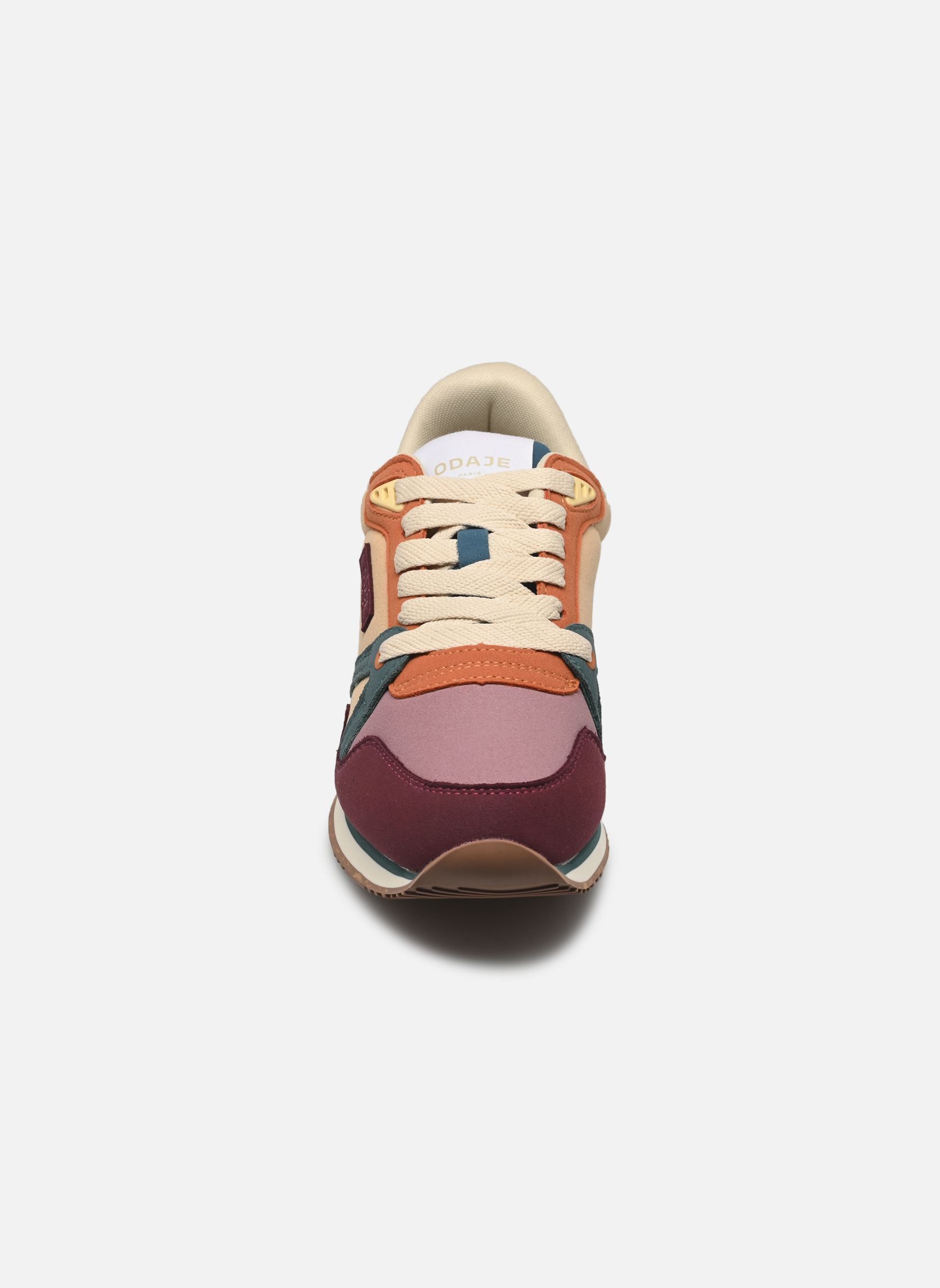 Sneaker Andrée damen violett Odaje Sneaker Andrée damen violett PRUNE ROSE BRIQUE