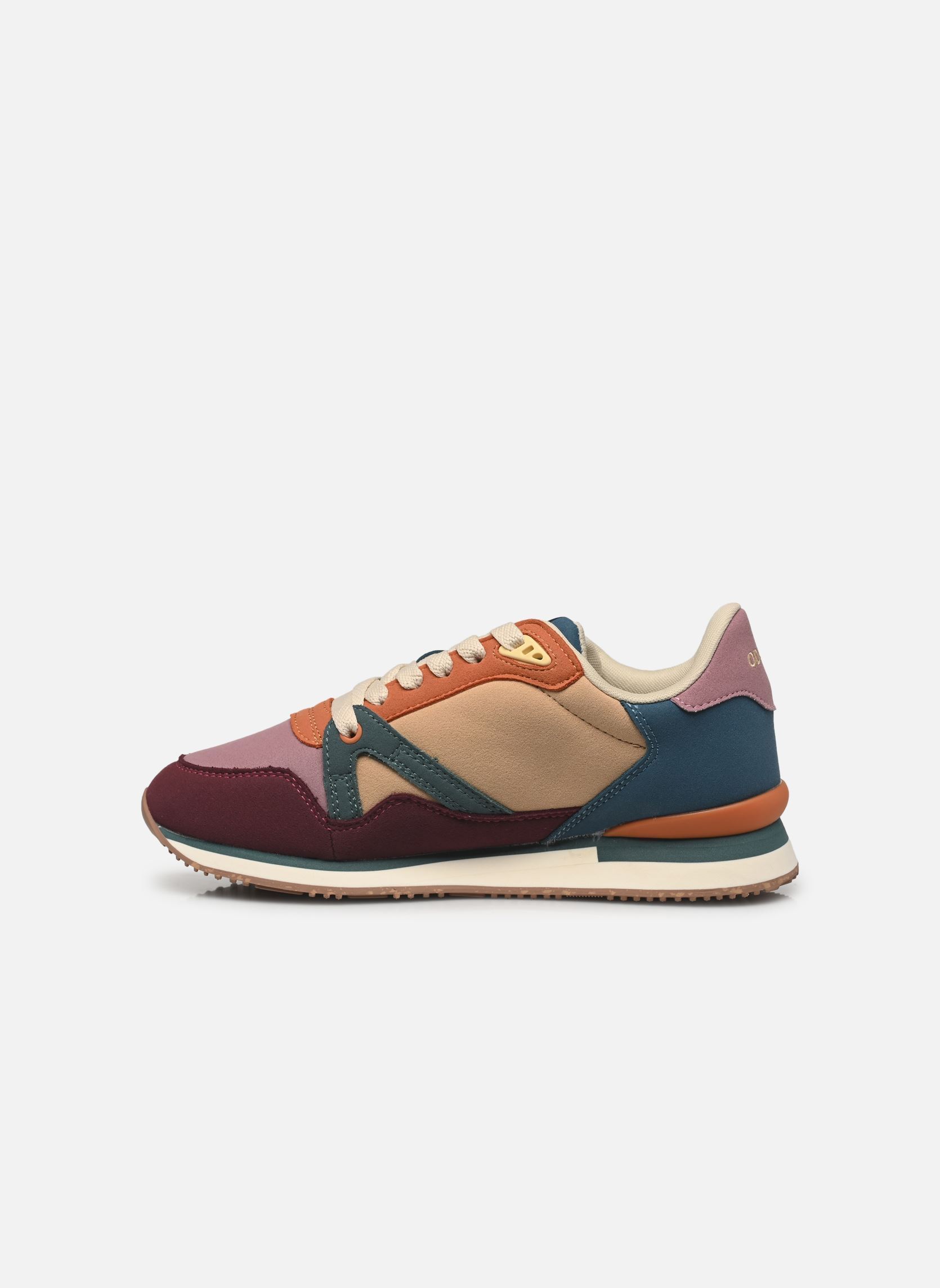 Sneaker Andrée damen violett Odaje Sneaker Andrée damen violett PRUNE ROSE BRIQUE