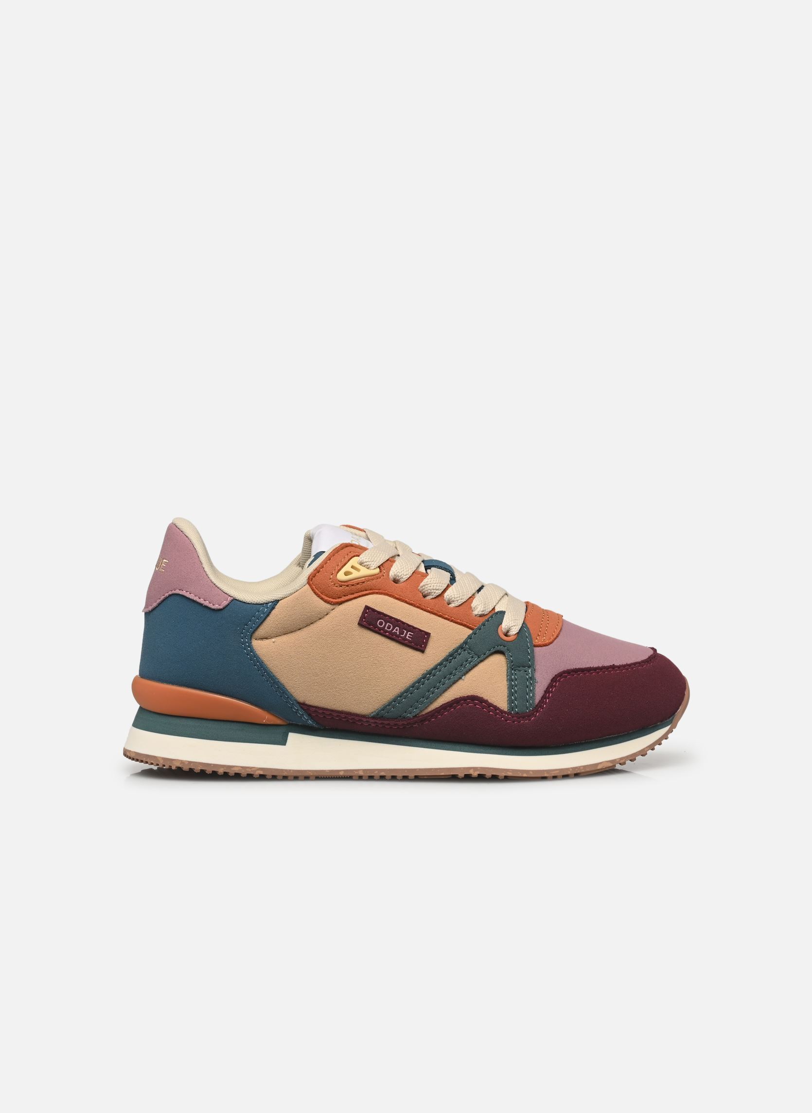 Sneaker Andrée damen violett Odaje Sneaker Andrée damen violett PRUNE ROSE BRIQUE