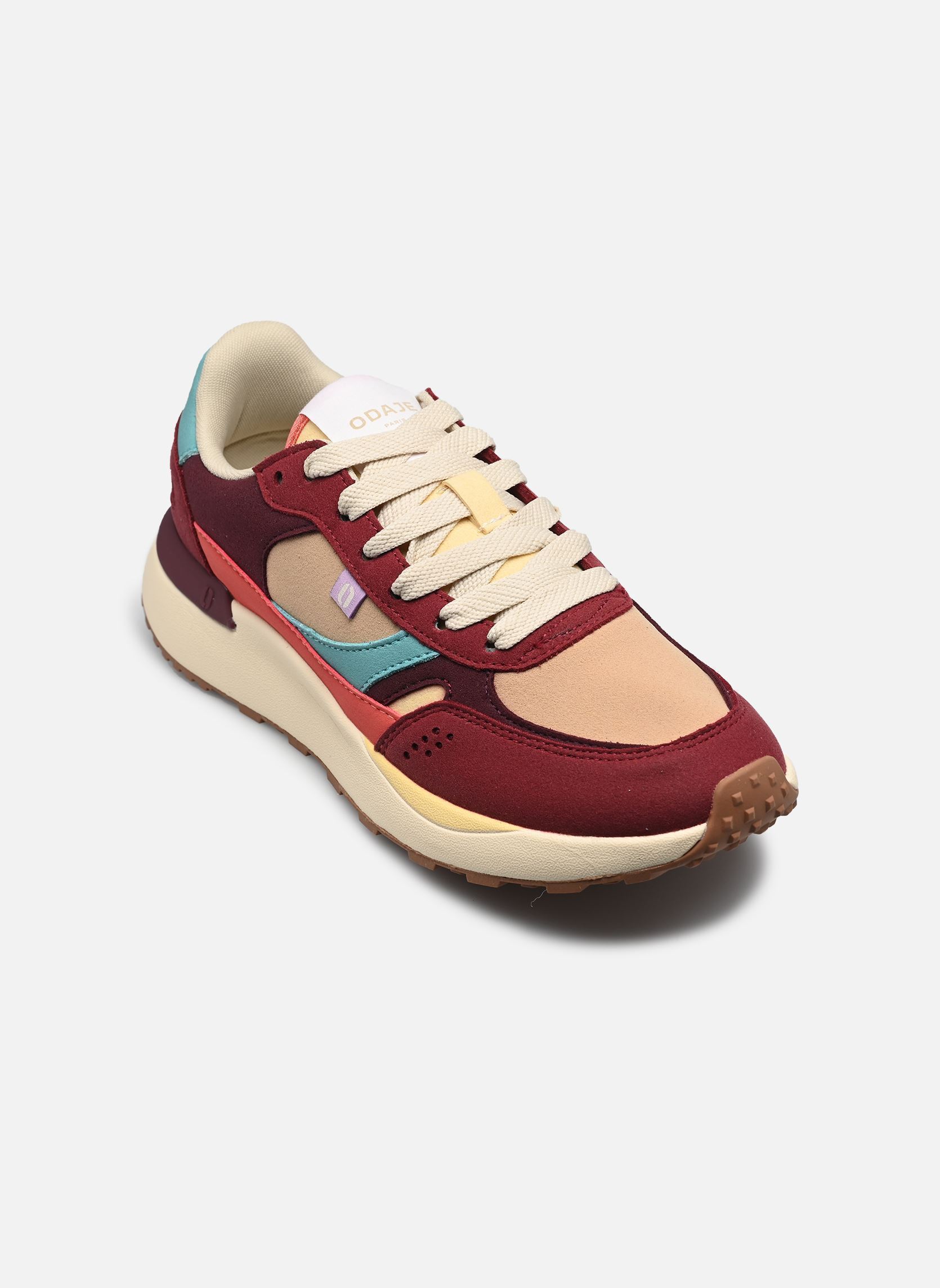 Sneaker Anaelle damen bordeaux Odaje Sneaker Anaelle damen bordeaux BORDEAUX PRUNE BEIGE