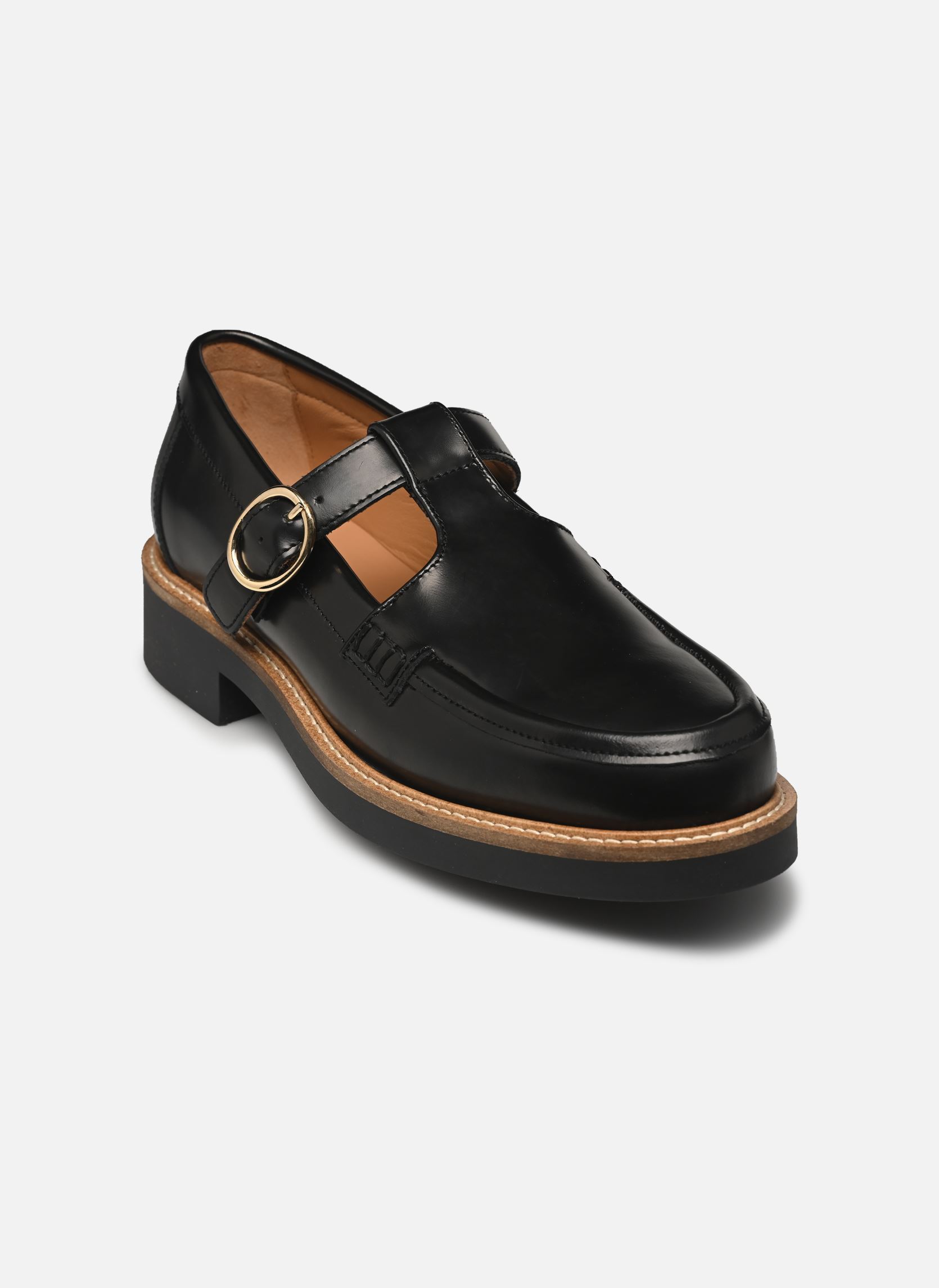 Babys Carmen damen schwarz Odaje Babys Carmen damen schwarz Cuir Box Noir
