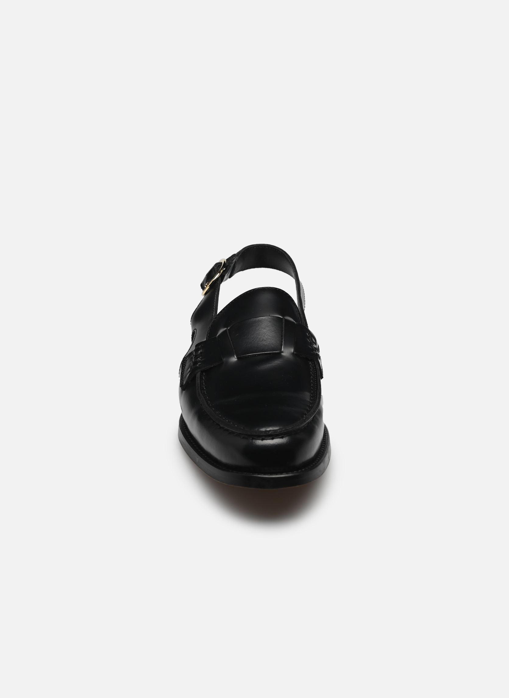 Mocassins Mangsa femme noir Odaje Mocassins Mangsa femme noir CUIR BOX NOIR