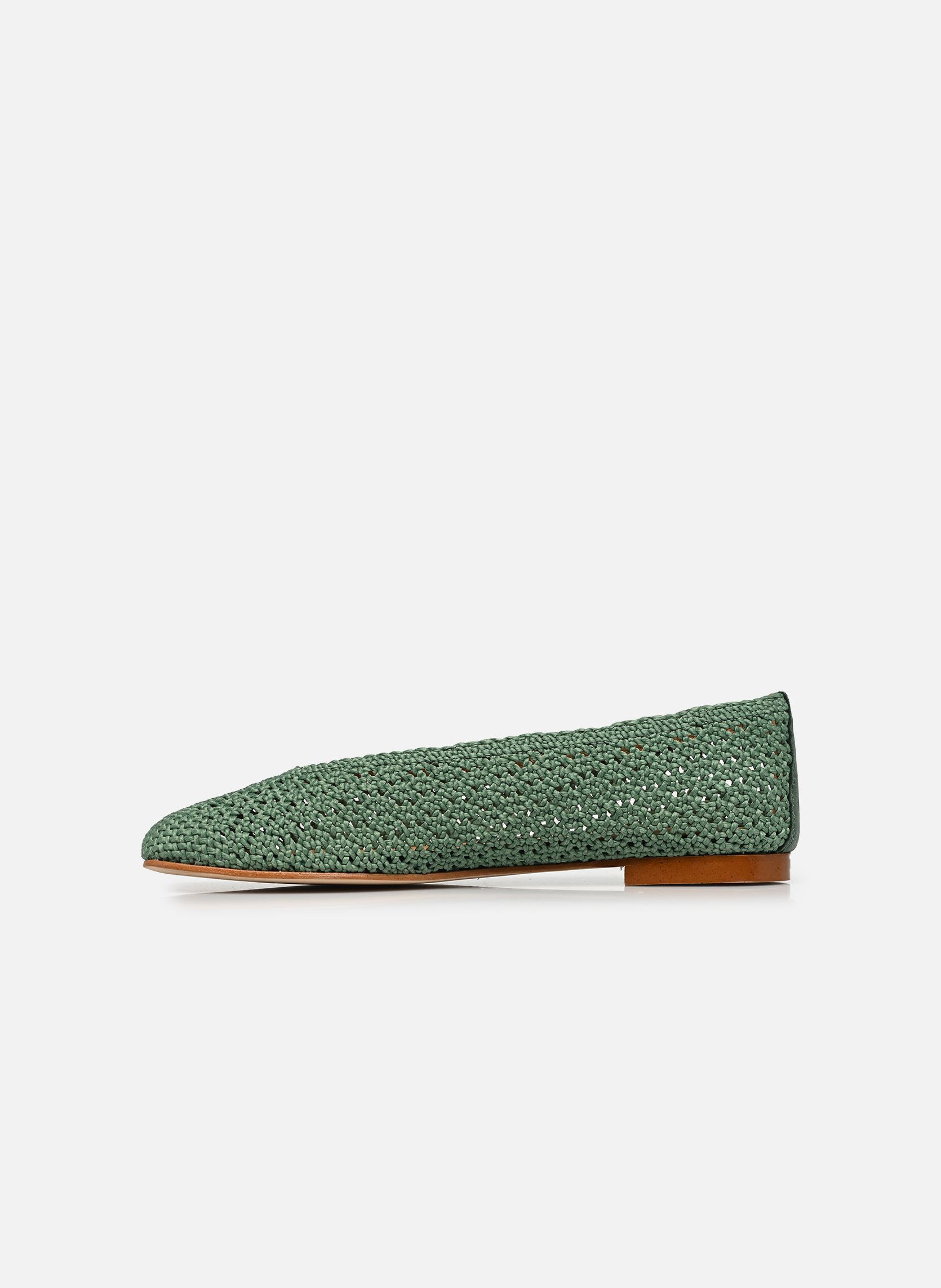 Klassische Ballerinas Mahi damen grün Odaje Klassische Ballerinas Mahi damen grün TRESSÉ VERT