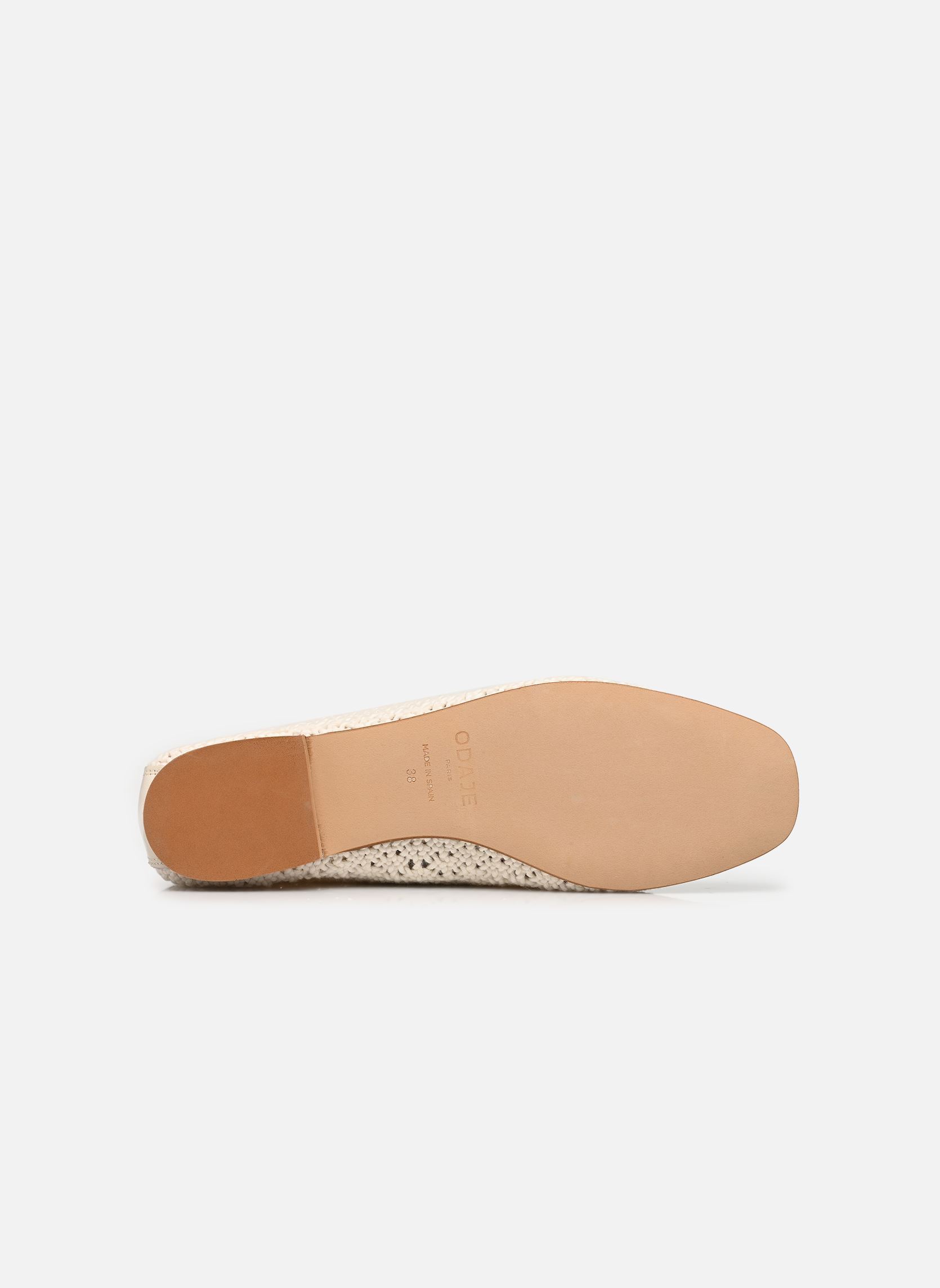 Ballerines classiques Mahi femme blanc Odaje Ballerines classiques Mahi femme blanc TRESSÉ ÉCRU