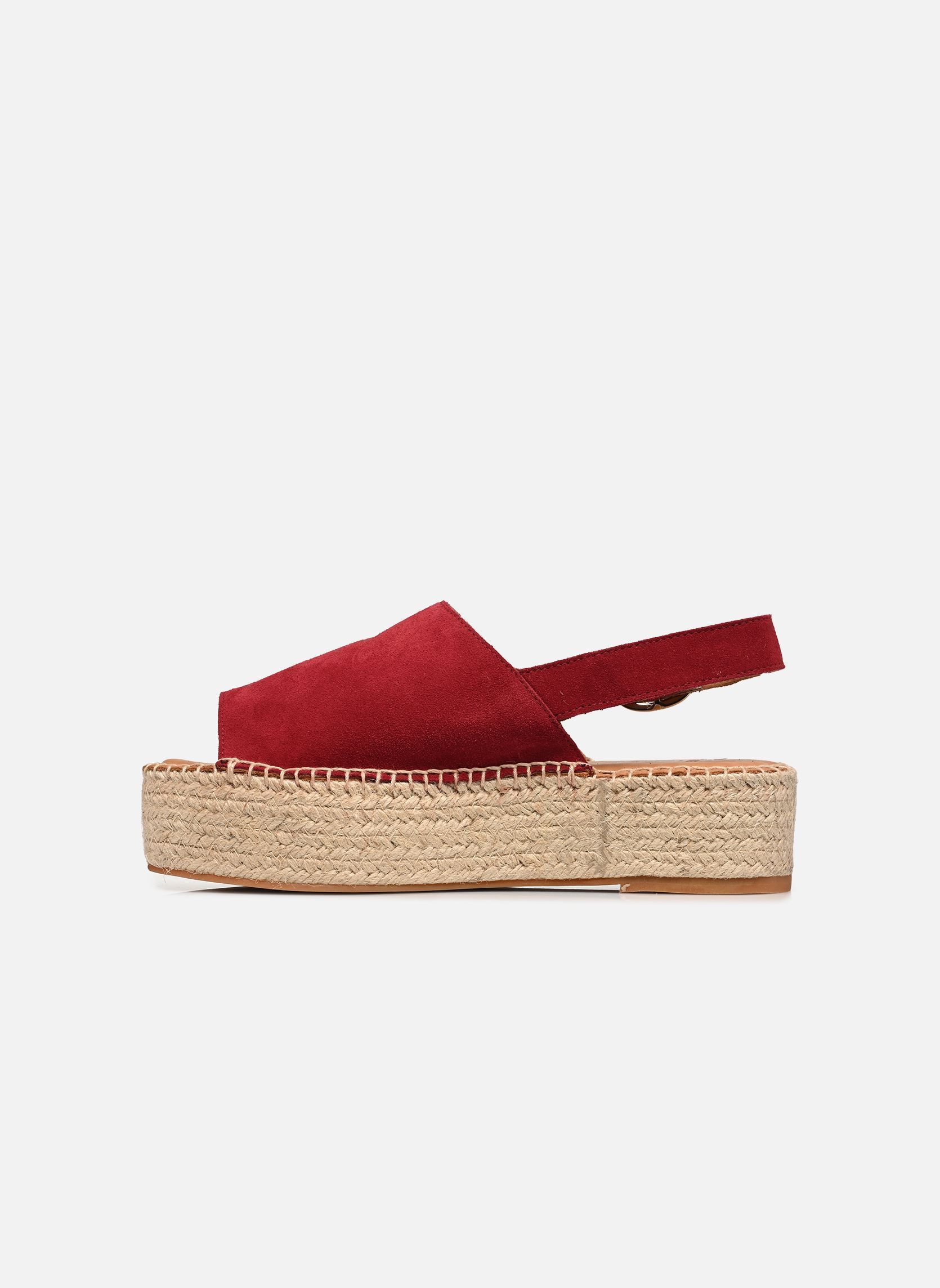 Espadrilles compensées et plateformes Maya femme rose Odaje Espadrilles compensées et plateformes Maya femme rose SUÈDE POURPRE