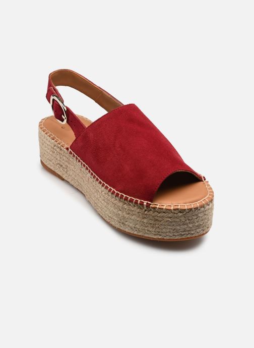 Odaje Espadrilles compensées et plateformes Maya femme rose
