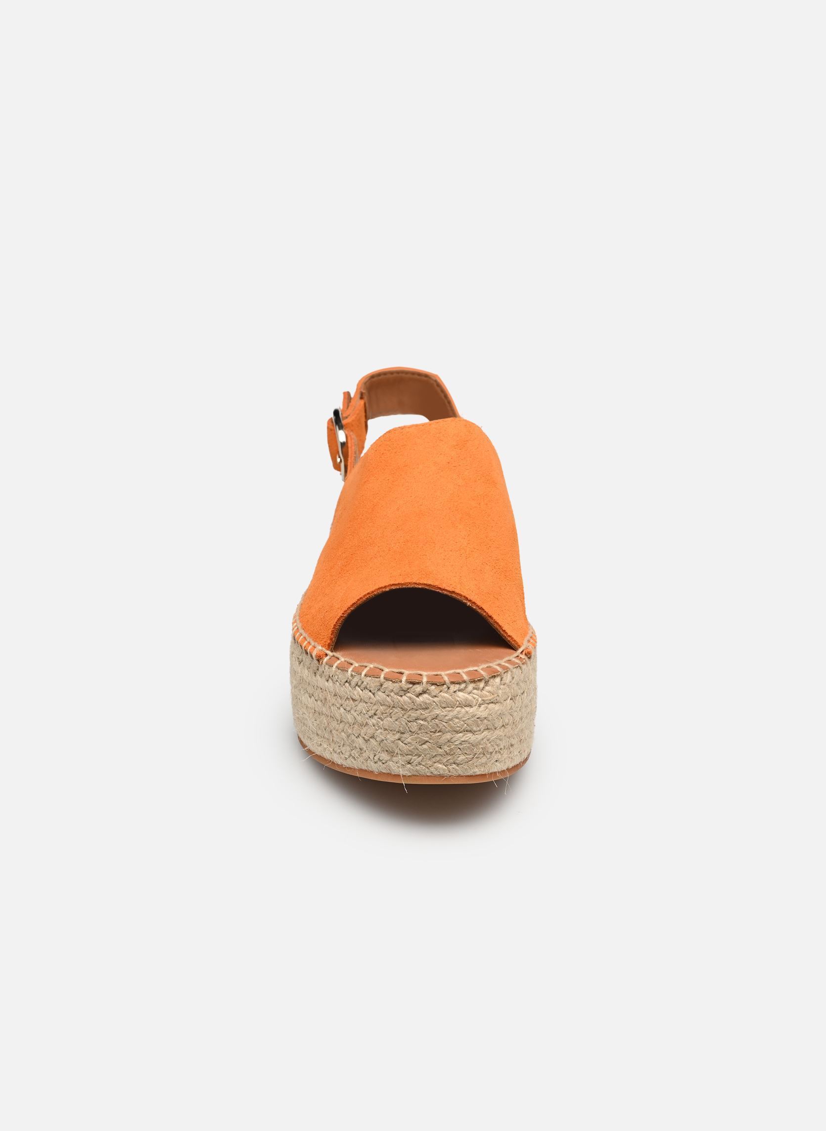 Espadrilles compensées et plateformes Maya femme orange Odaje Espadrilles compensées et plateformes Maya femme orange SUÈDE ORANGE