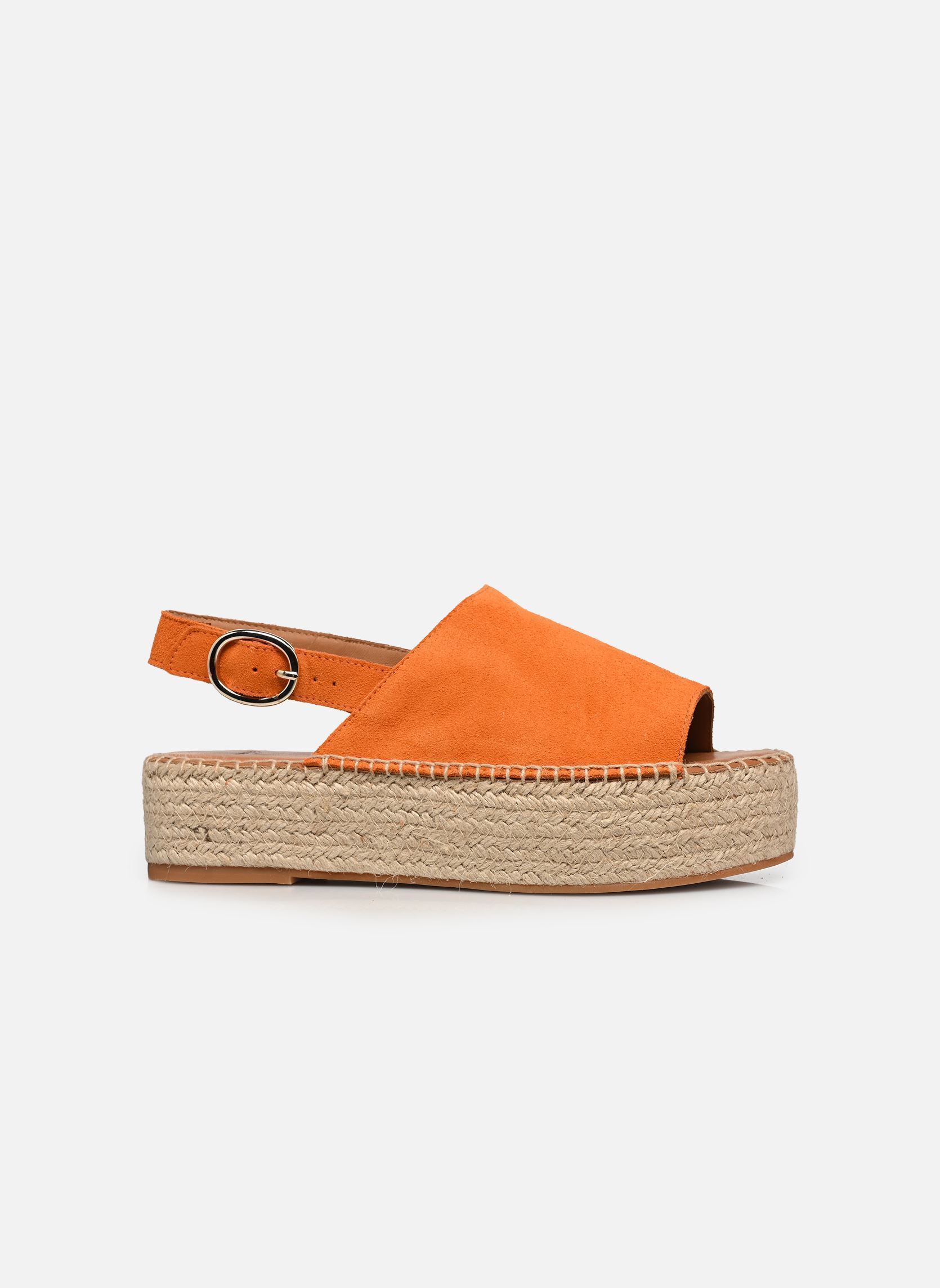 Espadrilles compensées et plateformes Maya femme orange Odaje Espadrilles compensées et plateformes Maya femme orange SUÈDE ORANGE