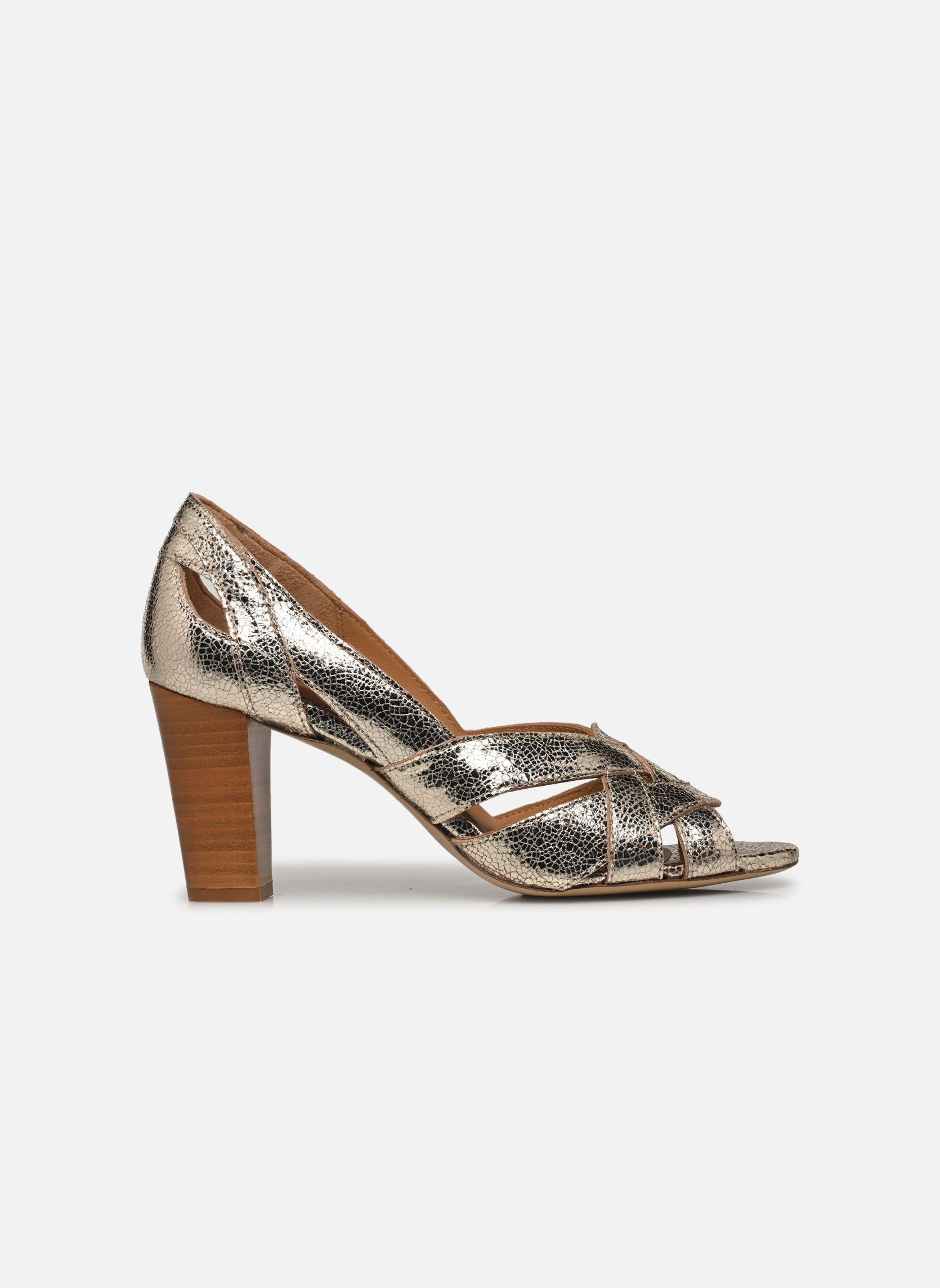 Décolleté a punta aperta Clémentine H donna oro e bronzo Odaje Décolleté a punta aperta Clémentine H donna oro e bronzo CUIR GRAINÉ CHAMPAGNE