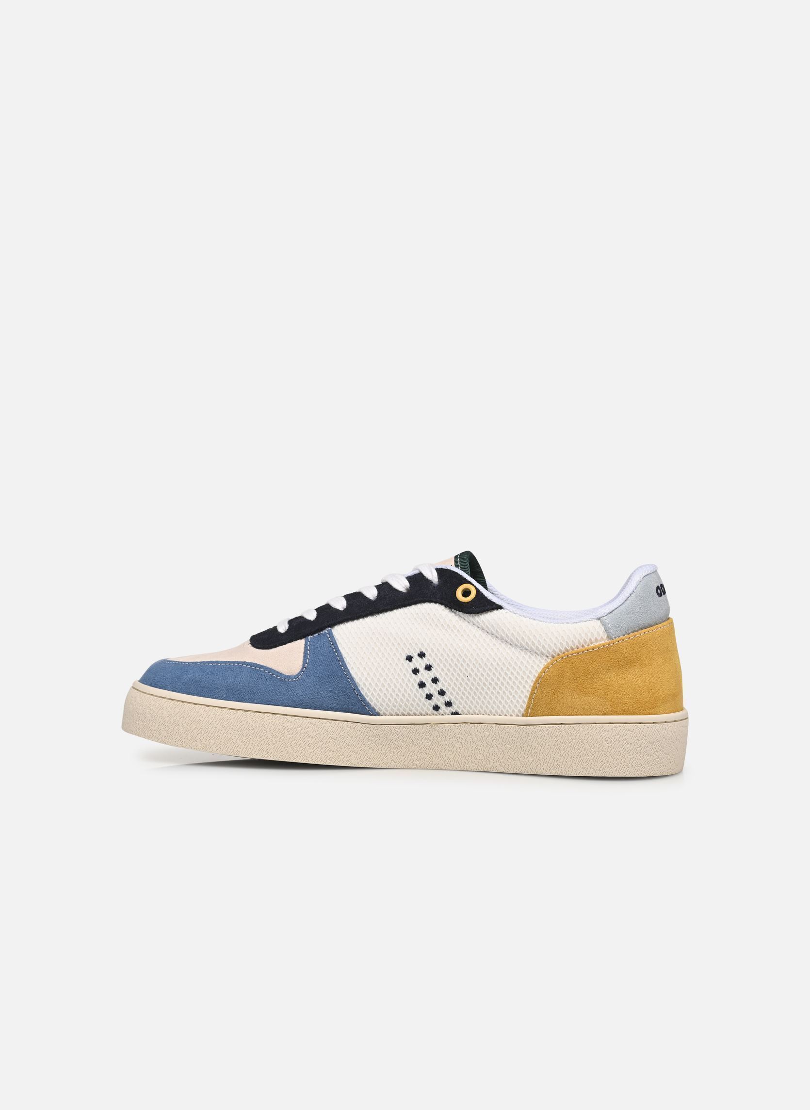 Niedrige Sneaker Arthur herren weiß Odaje Niedrige Sneaker Arthur herren weiß BLEU IVOIRE MARINE