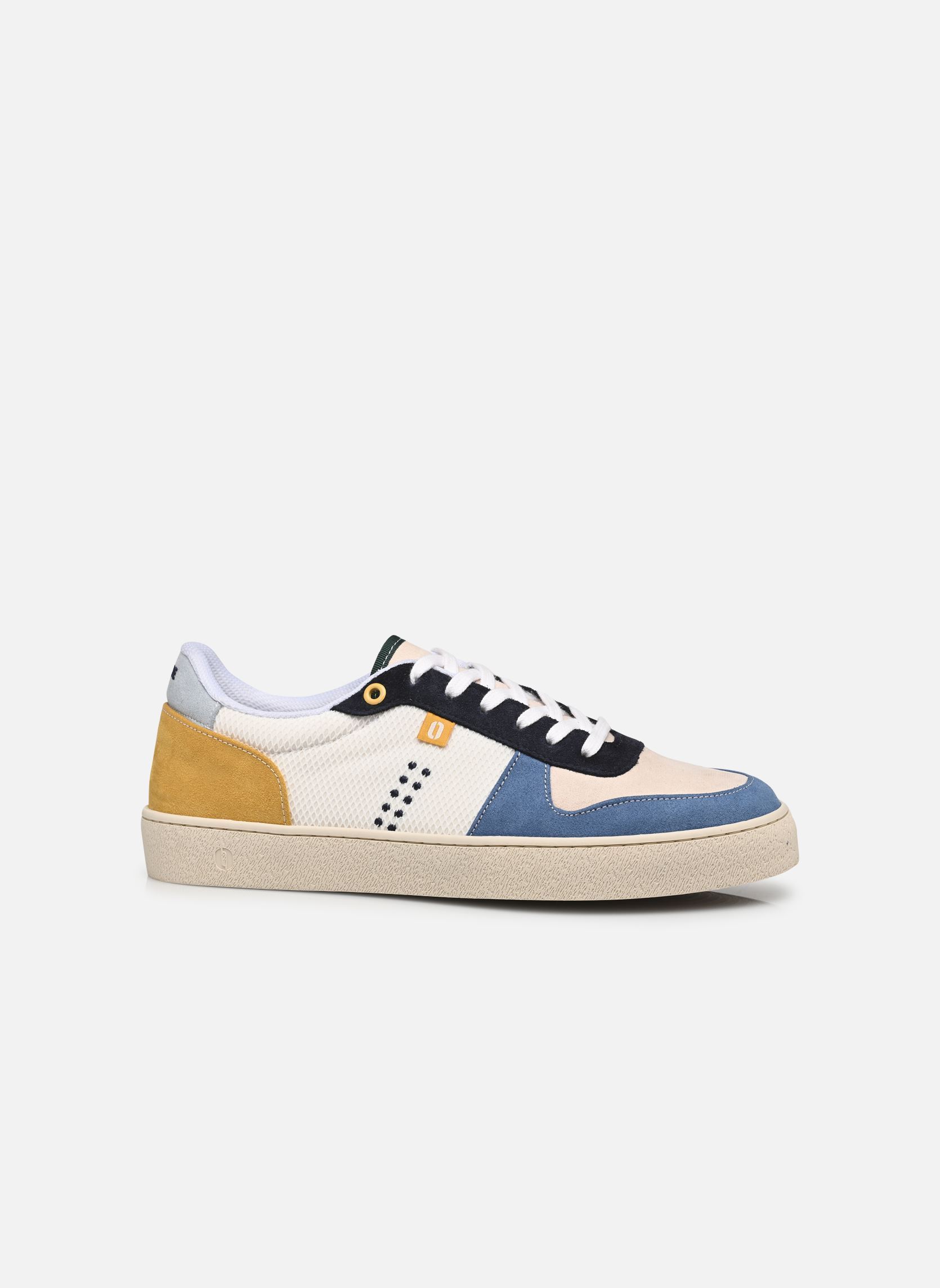 Niedrige Sneaker Arthur herren weiß Odaje Niedrige Sneaker Arthur herren weiß BLEU IVOIRE MARINE