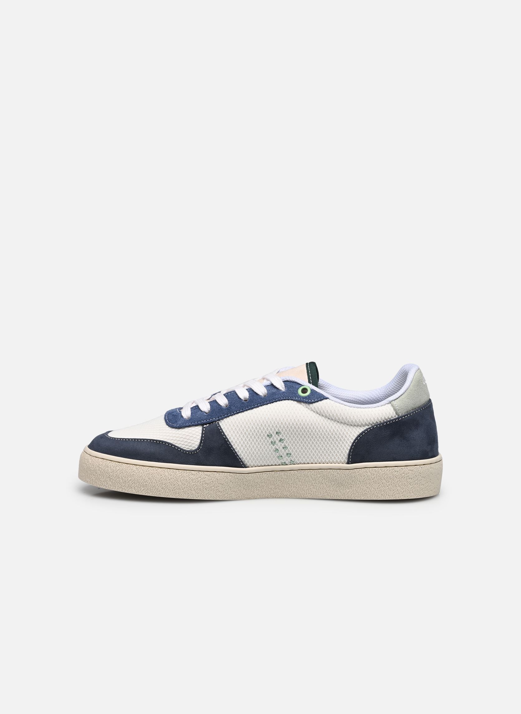 Baskets basses Arthur homme blanc Odaje Baskets basses Arthur homme blanc PÉTROLE BLANC
