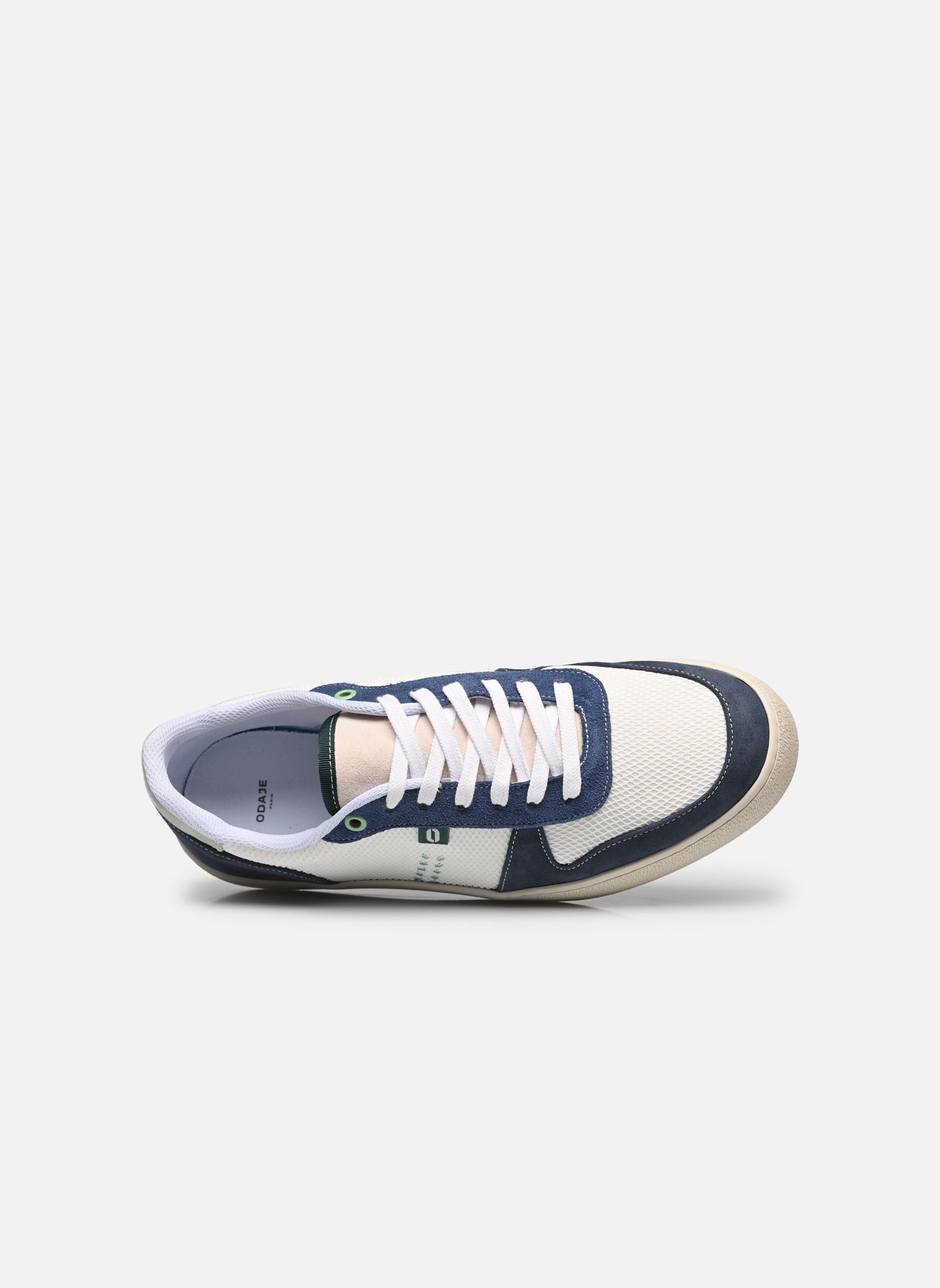 Baskets basses Arthur homme blanc Odaje Baskets basses Arthur homme blanc PÉTROLE BLANC