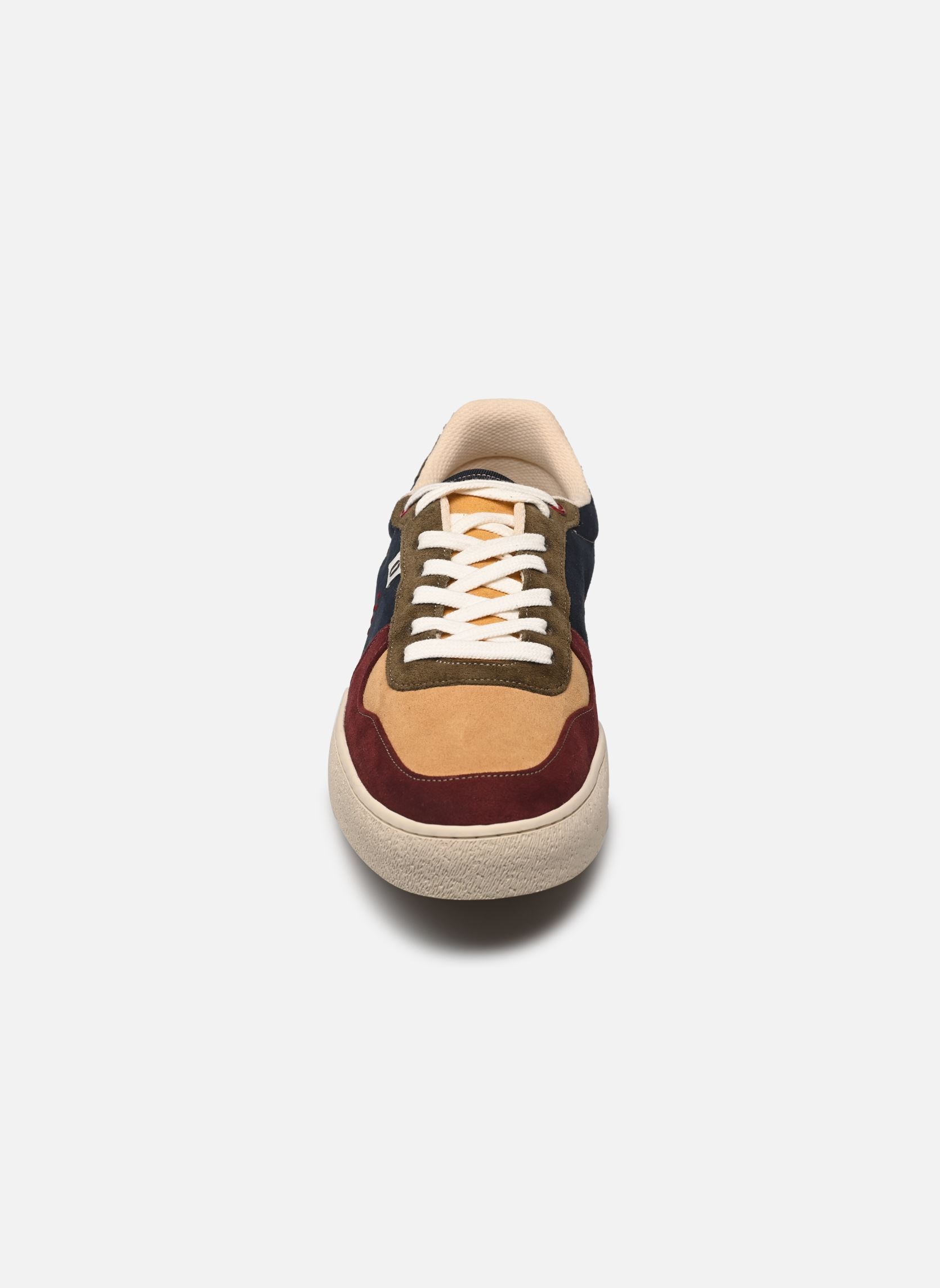 Niedrige Sneaker Arthur herren bordeaux Odaje Niedrige Sneaker Arthur herren bordeaux POURPRE BEIGE KAKI