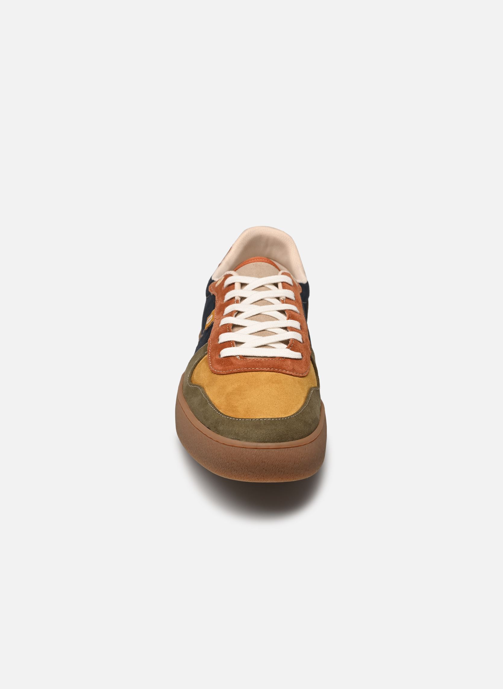 Baskets basses Arthur homme vert Odaje Baskets basses Arthur homme vert KAKI MOUTARDE BRIQUE