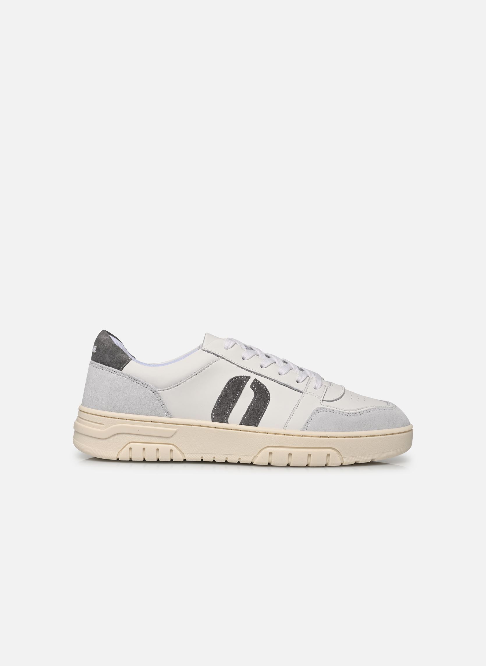 Niedrige Sneaker Nino herren weiß Odaje Niedrige Sneaker Nino herren weiß BLANC GRIS CLAIR