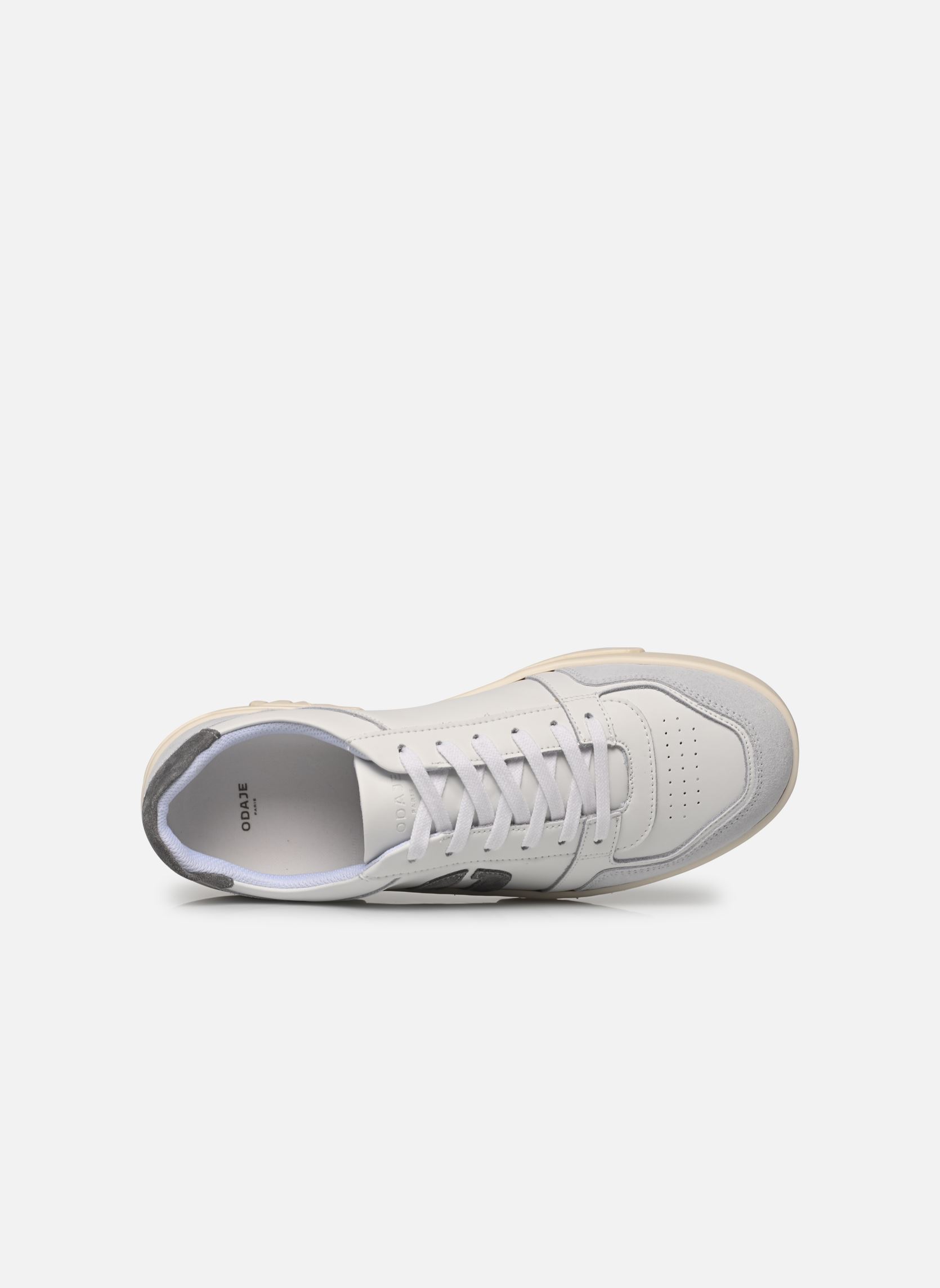Niedrige Sneaker Nino herren weiß Odaje Niedrige Sneaker Nino herren weiß BLANC GRIS CLAIR