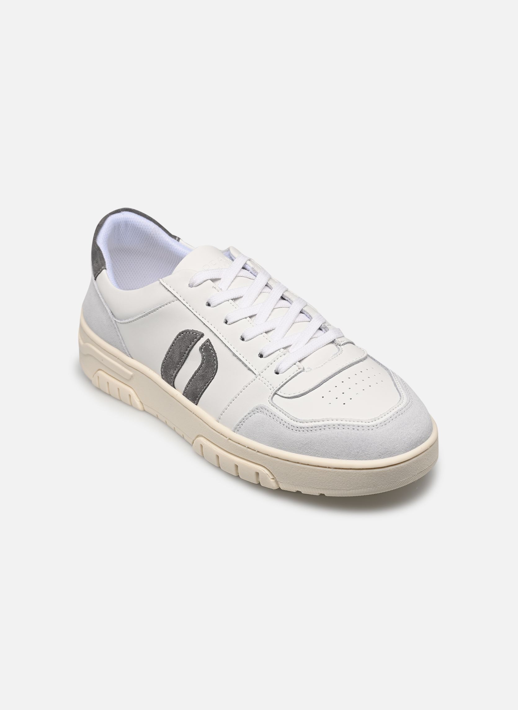 Niedrige Sneaker Nino herren weiß Odaje Niedrige Sneaker Nino herren weiß BLANC GRIS CLAIR