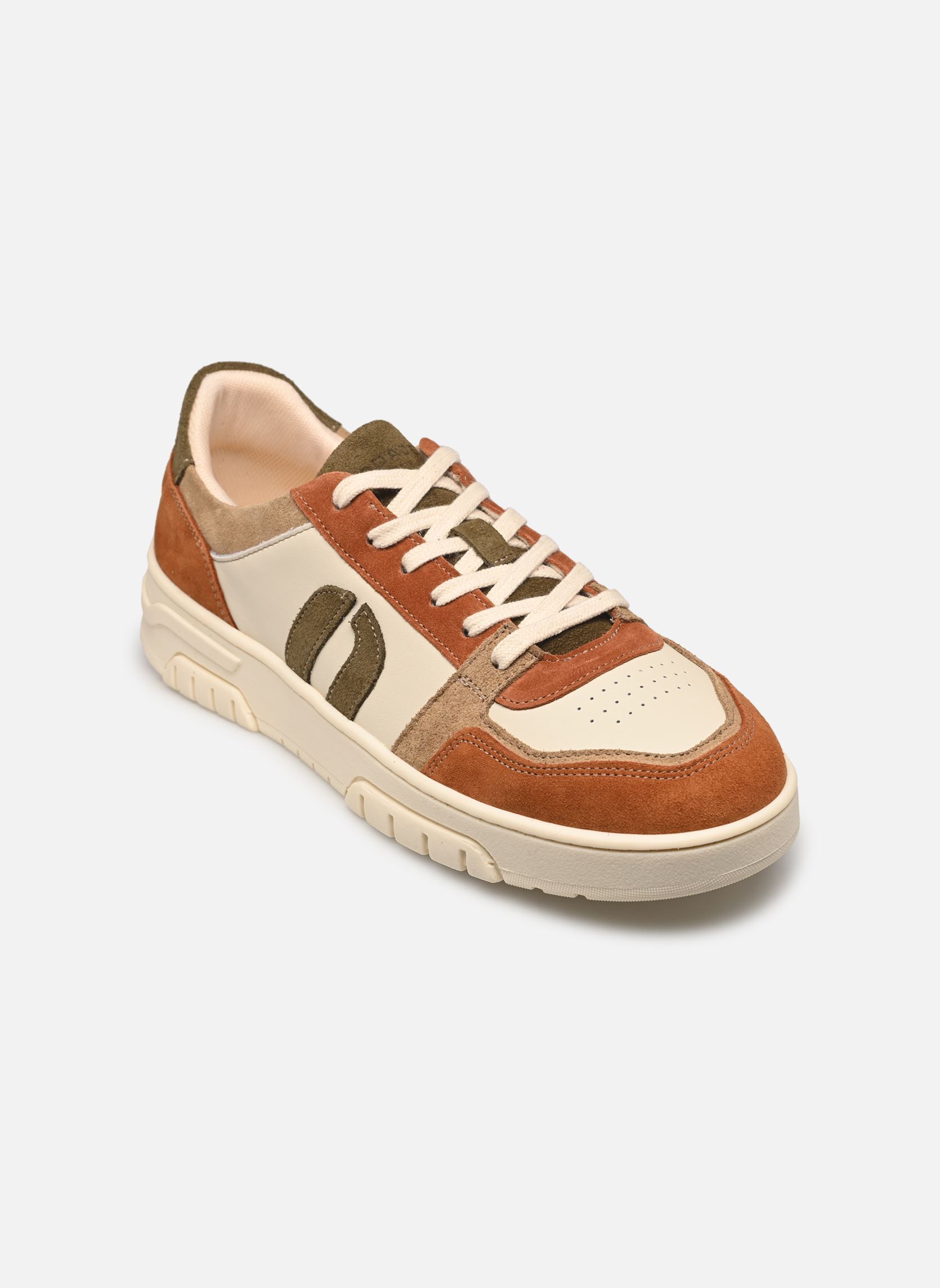 Baskets basses Nino homme marron Odaje Baskets basses Nino homme marron MARRON BEIGE BRIQUE
