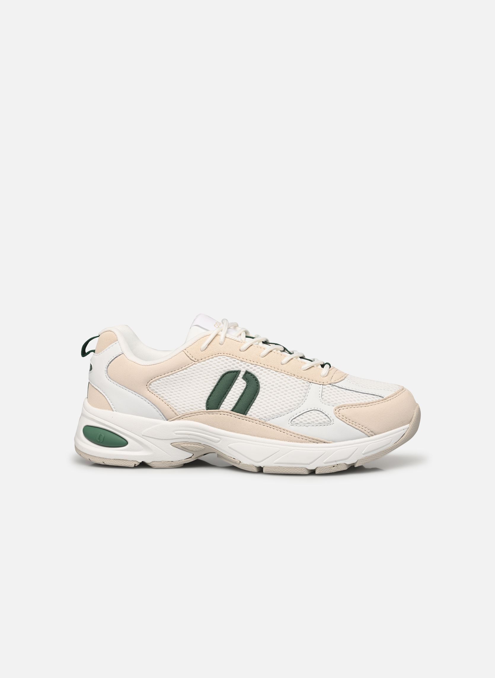 Baskets Max homme blanc Odaje Baskets Max homme blanc BLANC VERT