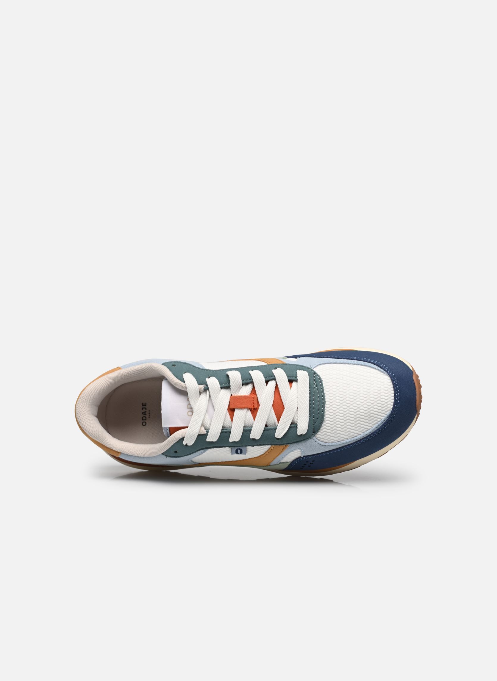 Sneaker Anael herren mehrfarbig Odaje Sneaker Anael herren mehrfarbig PÉTROLE BLANC VERT FONCÉ