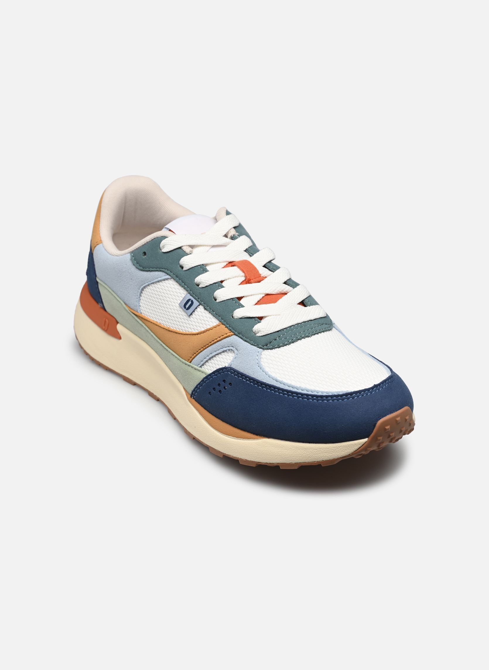 Sneaker Anael herren mehrfarbig Odaje Sneaker Anael herren mehrfarbig PÉTROLE BLANC VERT FONCÉ