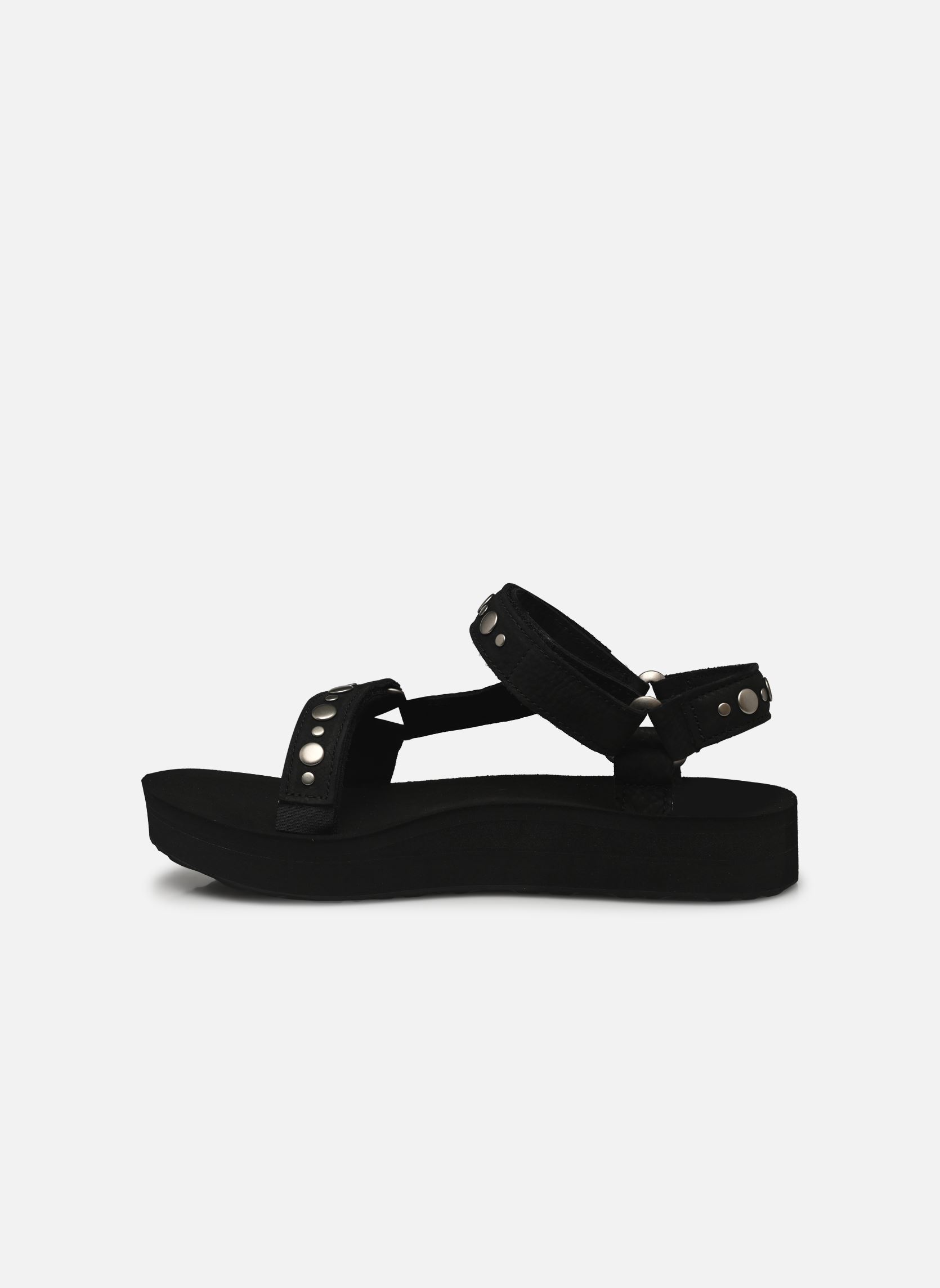 Keil- und Plateausandalen Midform Universal Studded damen schwarz Teva Keil- und Plateausandalen Midform Universal Studded damen schwarz Black