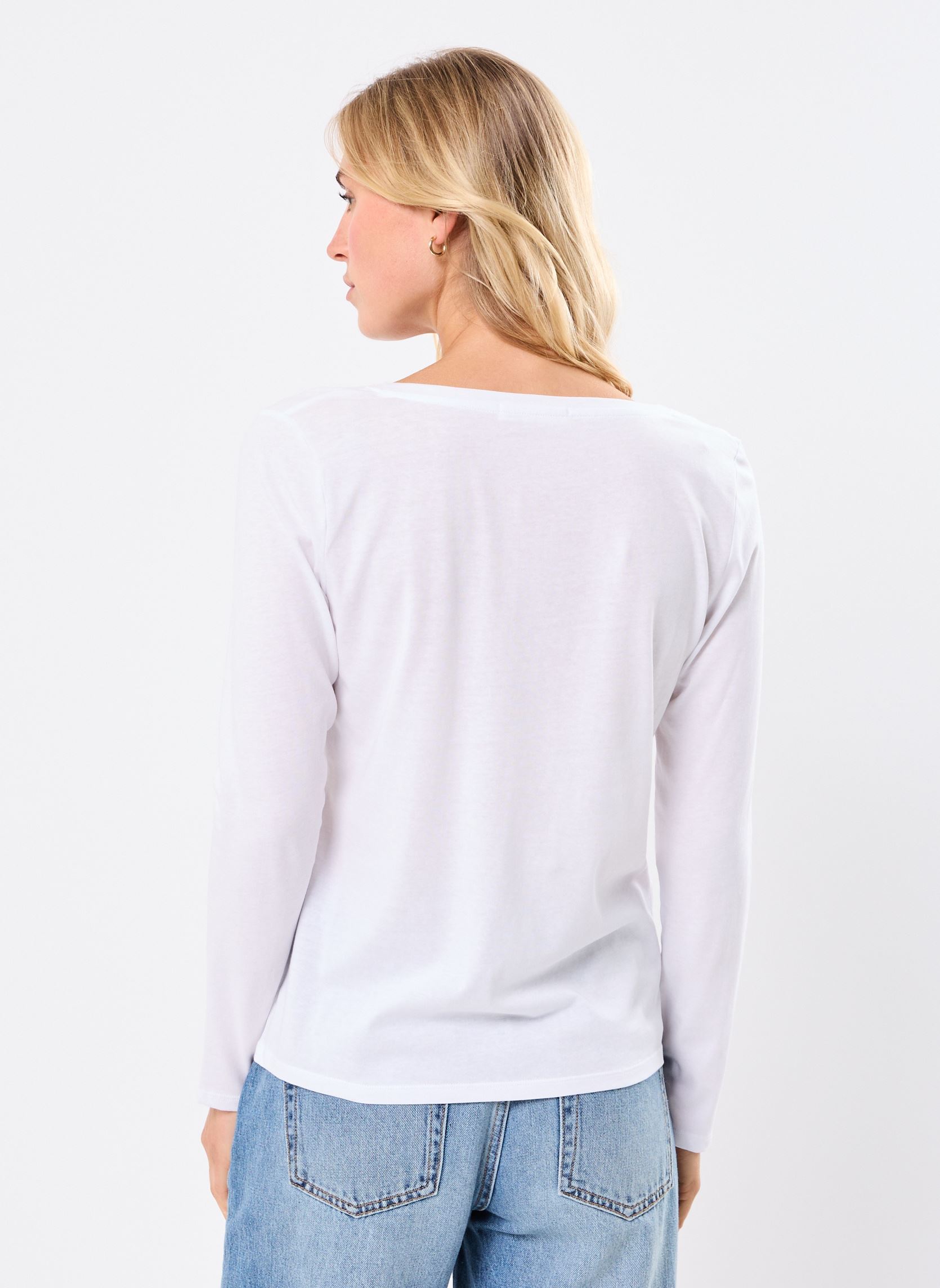 Tee-shirts manches longues TEVA femme blanc MADE BY Tee-shirts manches longues TEVA femme blanc OPTIC WHITE