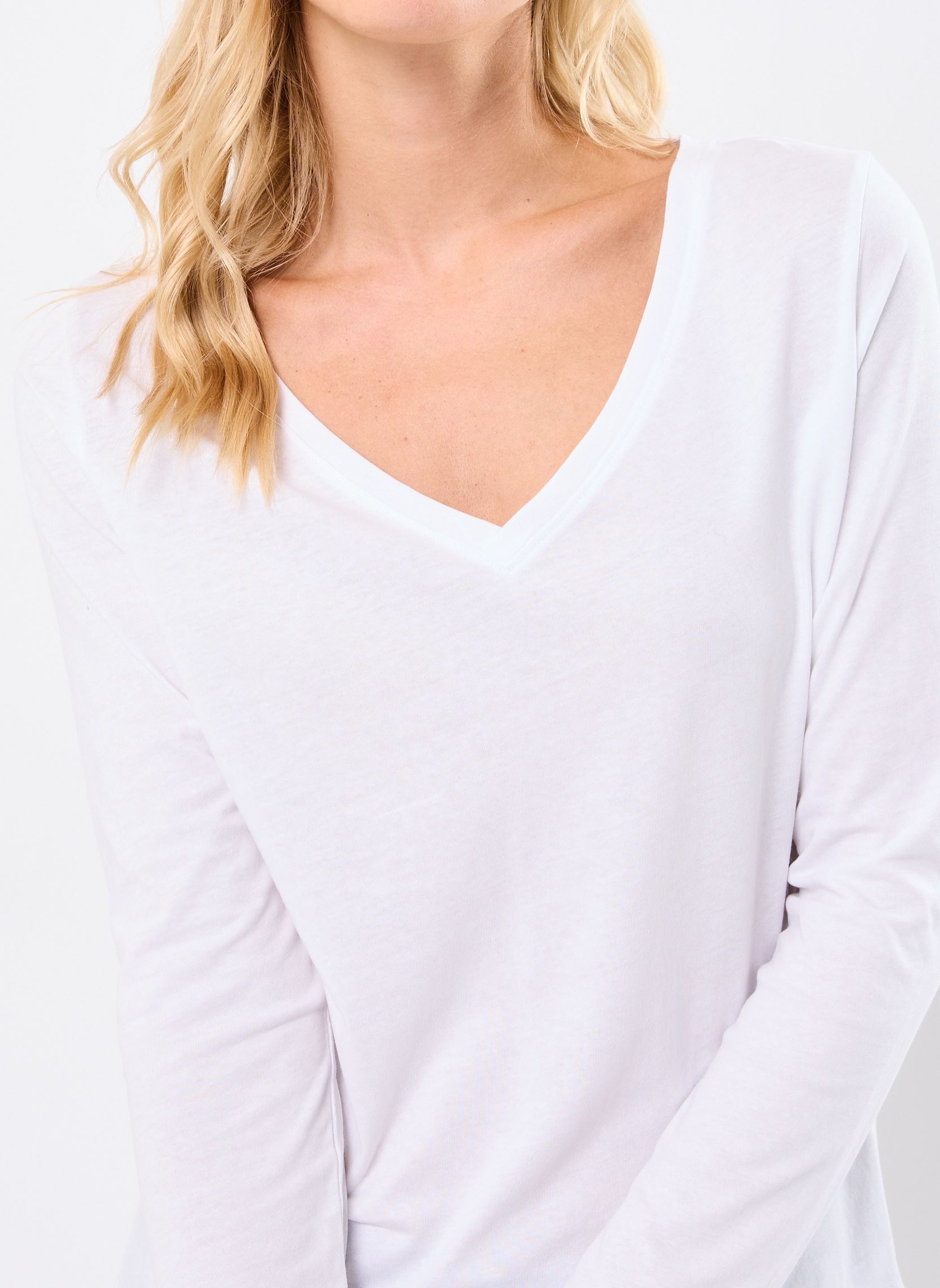 Tee-shirts manches longues TEVA femme blanc MADE BY Tee-shirts manches longues TEVA femme blanc OPTIC WHITE