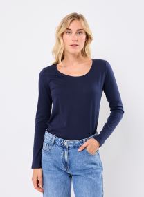 Langarm-T-Shirts TESS damen blau MADE BY Langarm-T-Shirts TESS damen blau Black Iris