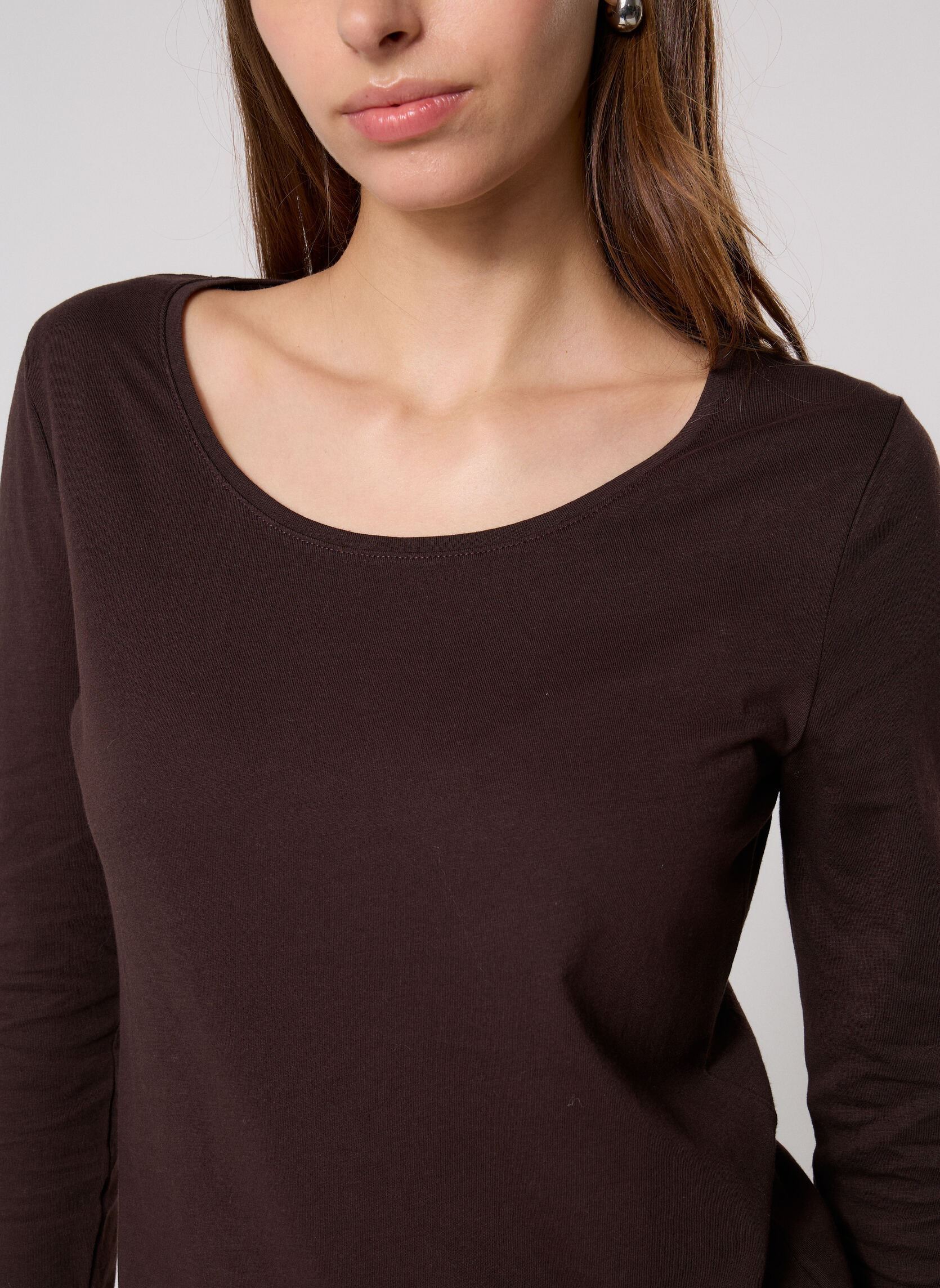 Tee-shirts TESS femme marron MADE BY Tee-shirts TESS femme marron BLACK COFFEE