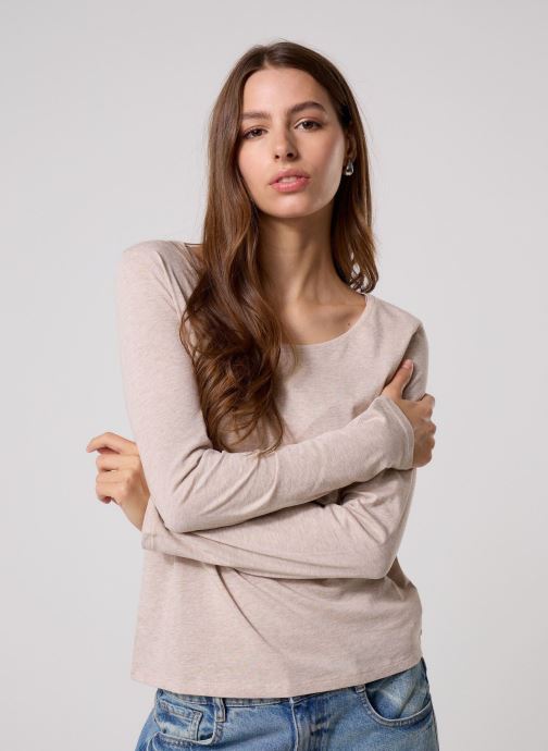 MADE BY Tee-shirts TESSINE femme beige