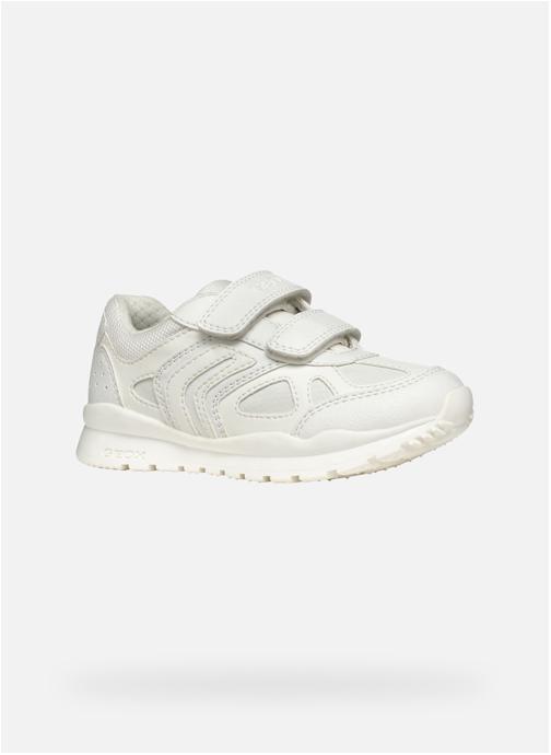 Geox Baskets basses J PAVEL garçon blanc