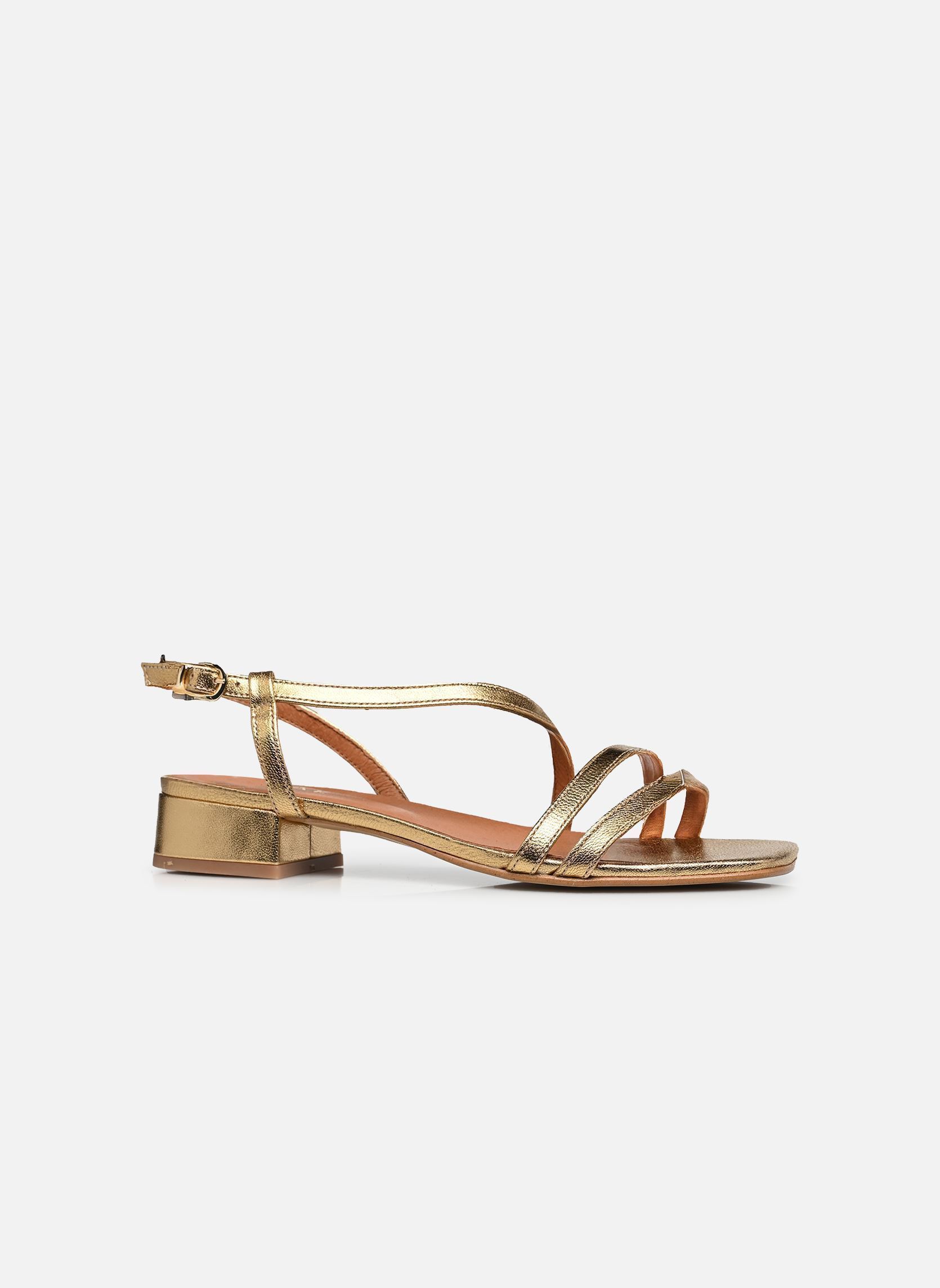 Sandalen ANAYA damen gold und bronze Jonak Sandalen ANAYA damen gold und bronze CUIR METALLISE OR