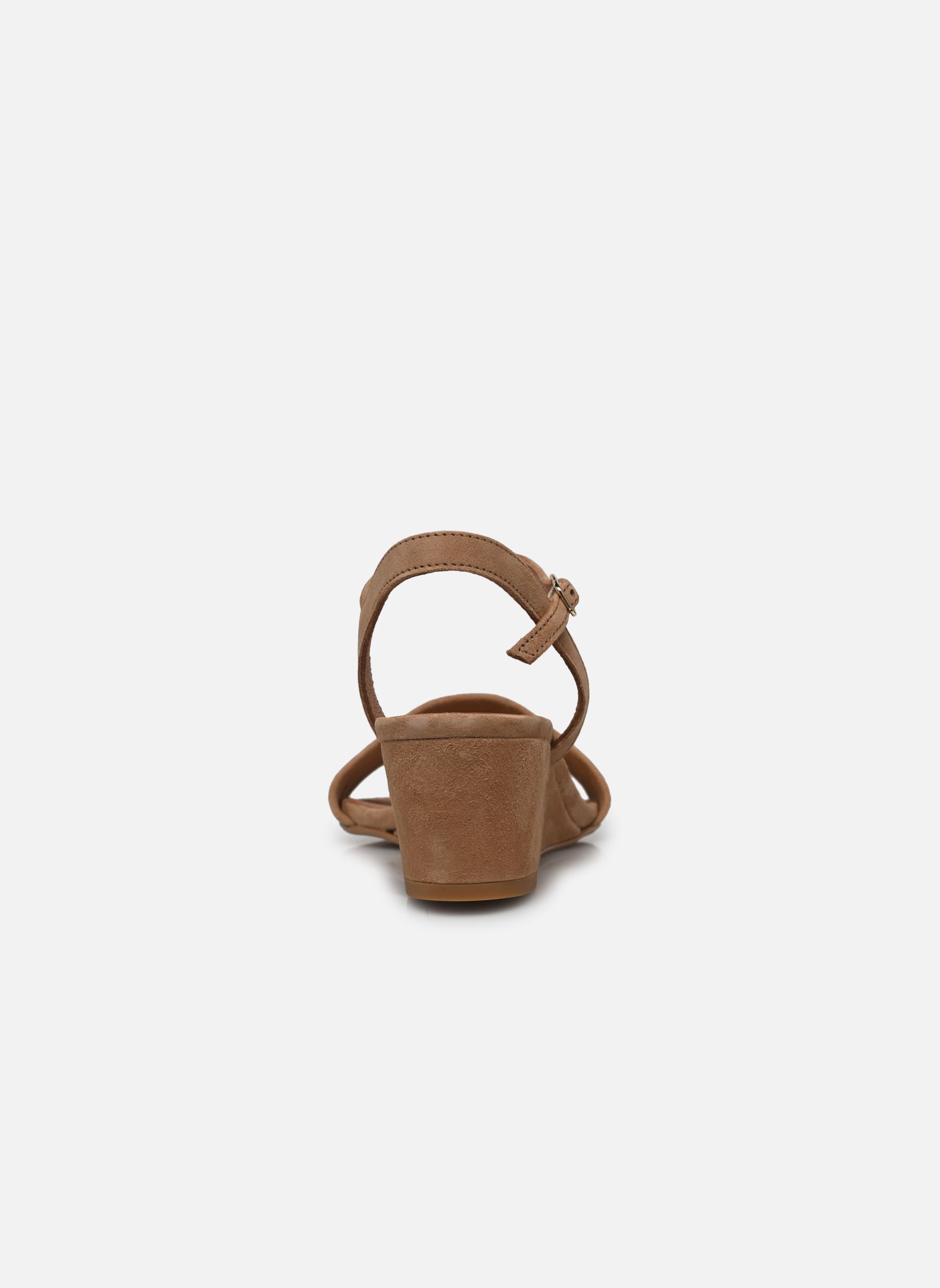 Sandali con zeppa e plateau AGRUME donna marrone Jonak Sandali con zeppa e plateau AGRUME donna marrone Camel