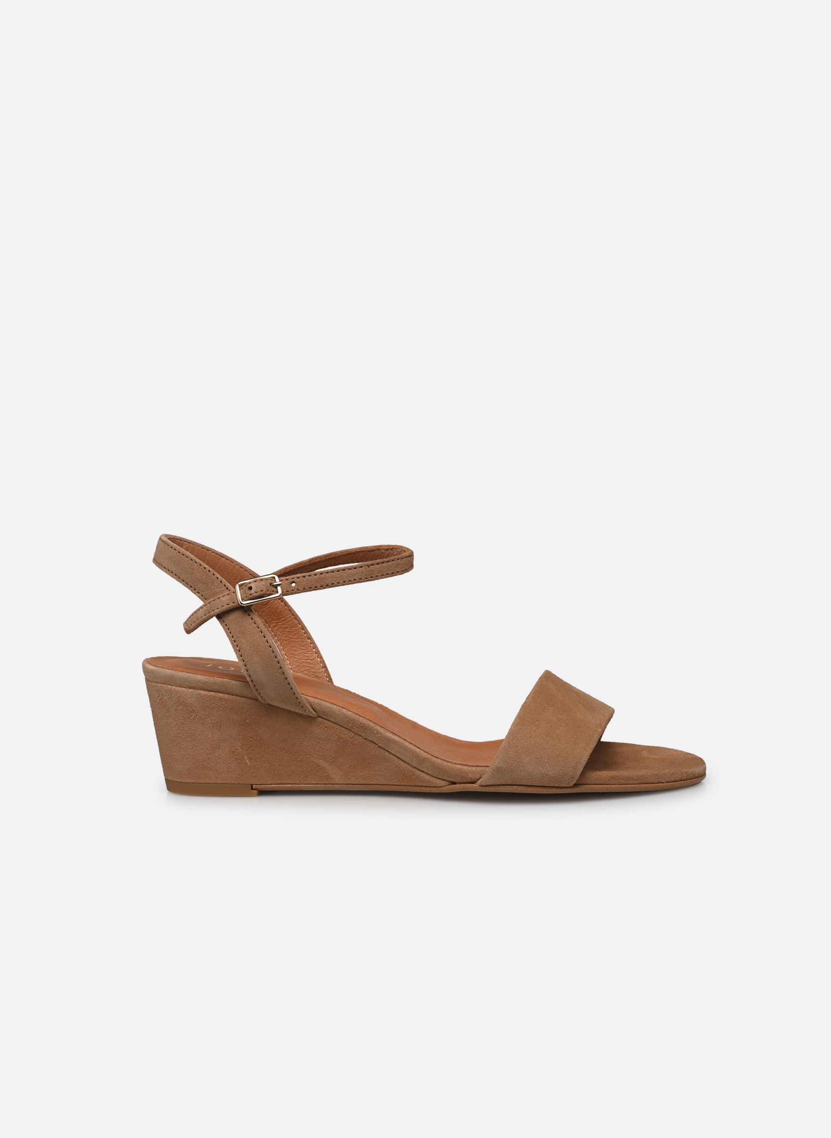 Sandali con zeppa e plateau AGRUME donna marrone Jonak Sandali con zeppa e plateau AGRUME donna marrone Camel