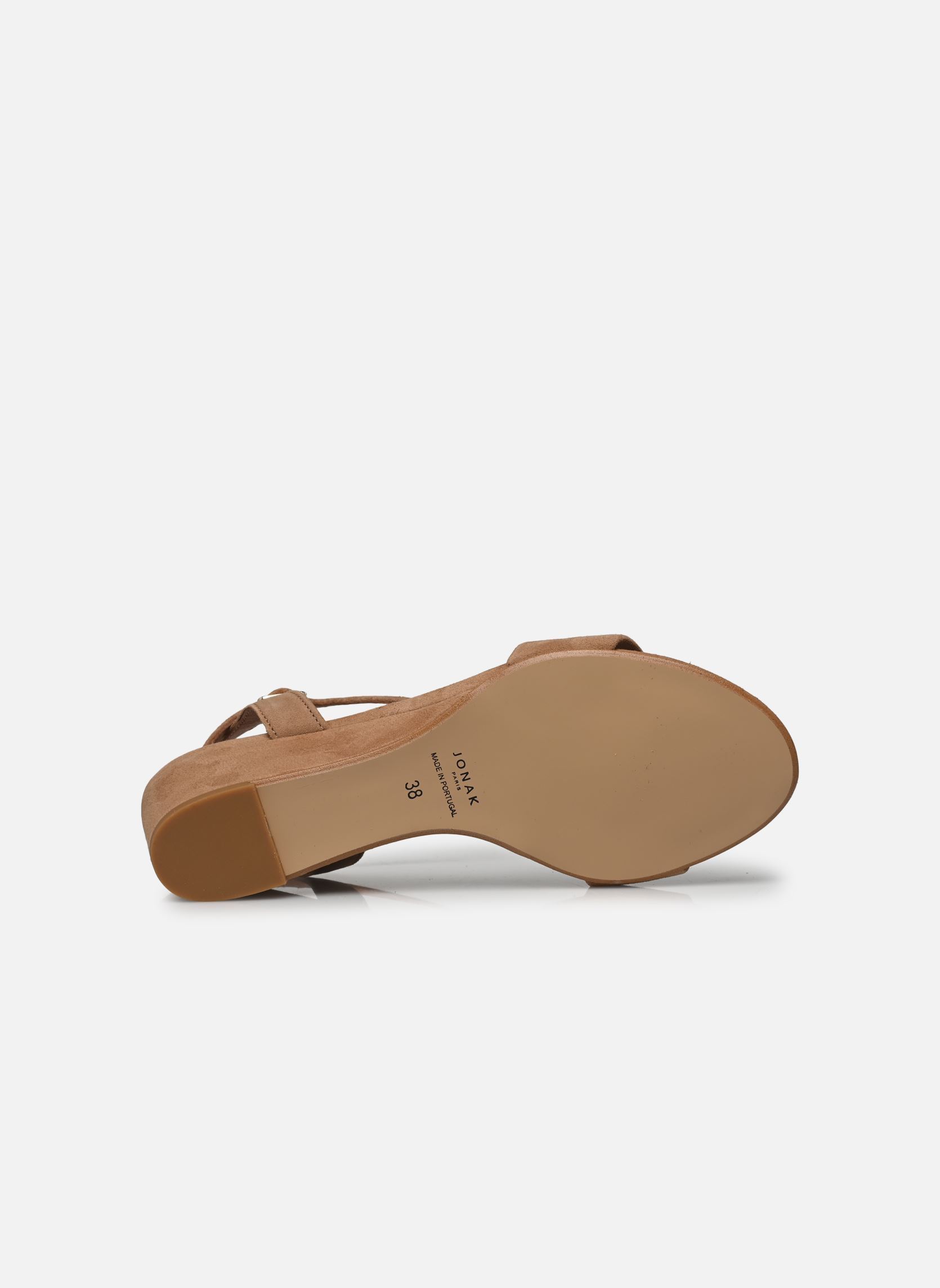 Sandali con zeppa e plateau AGRUME donna marrone Jonak Sandali con zeppa e plateau AGRUME donna marrone Camel