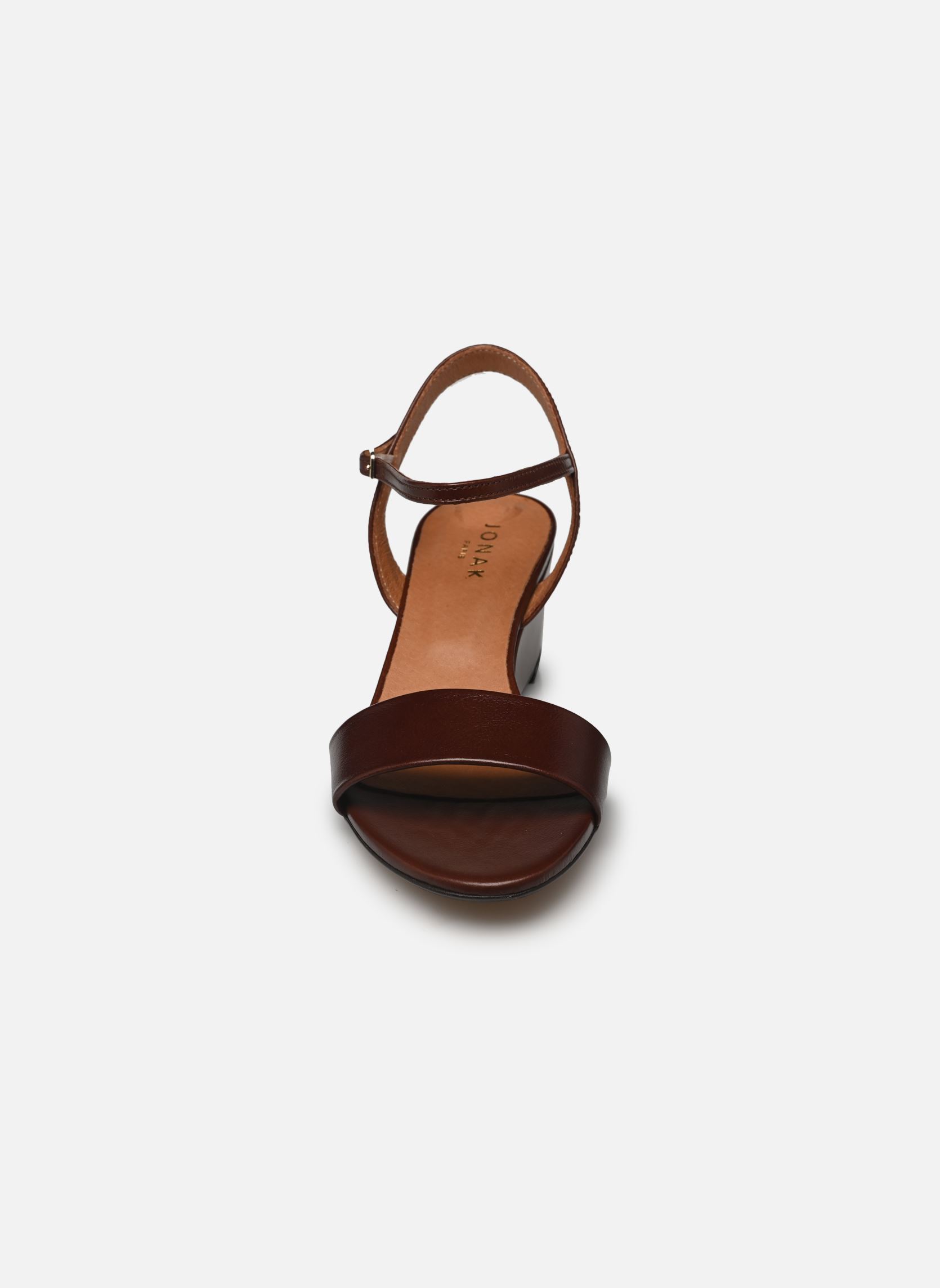 Sandalen met sleehak en plateau AGRUME dames bruin Jonak Sandalen met sleehak en plateau AGRUME dames bruin marron